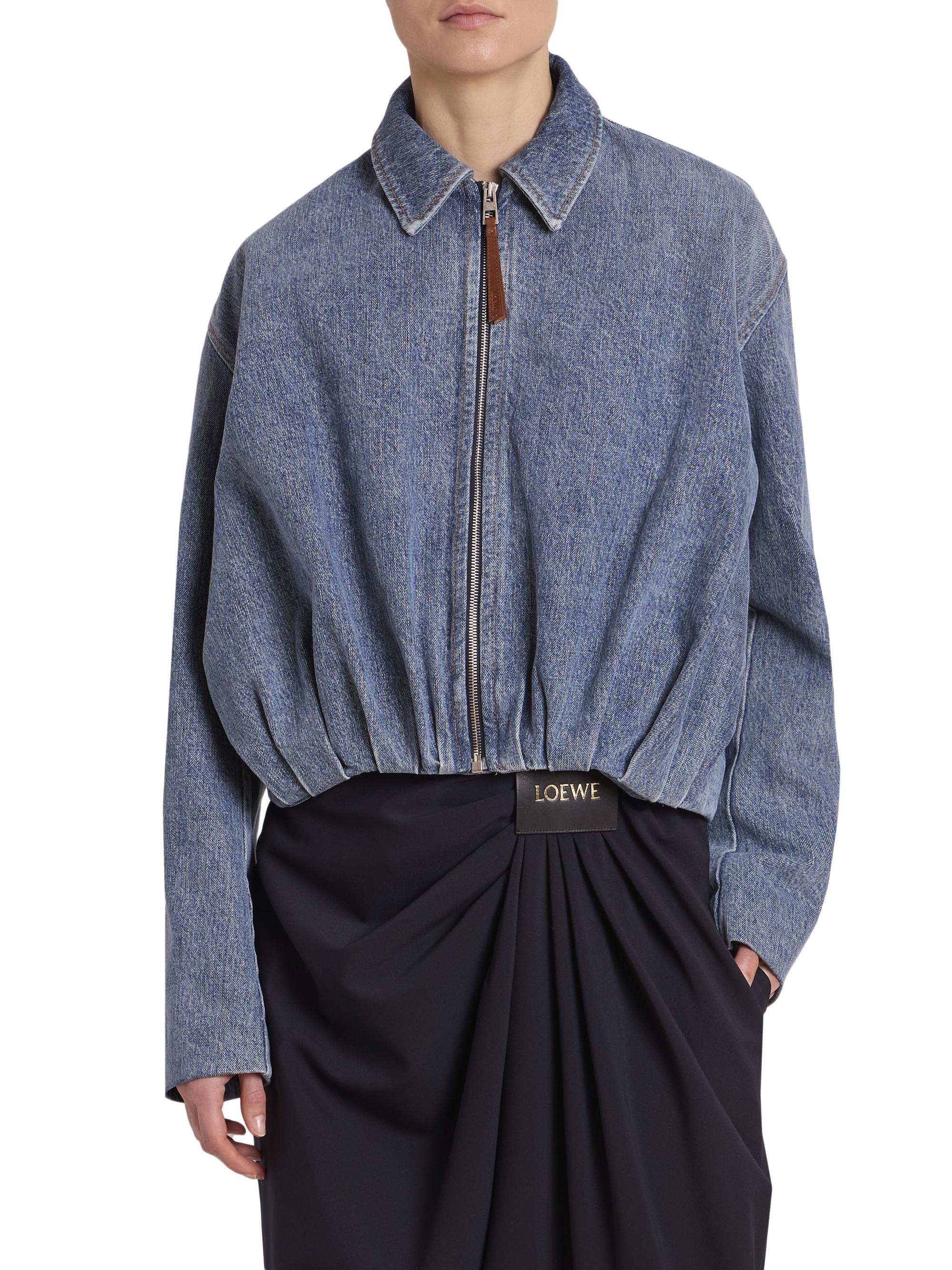 LOEWE Bubble Denim Jacket | Saks Fifth Avenue