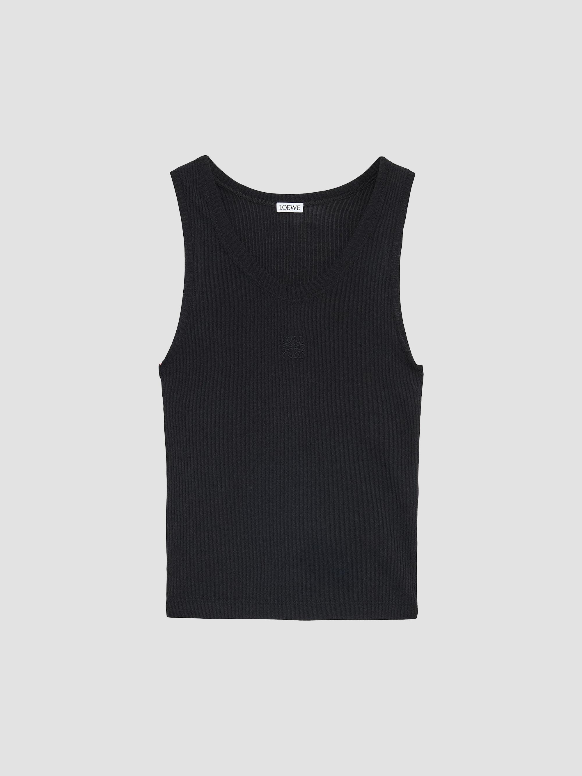 LOEWE Anagram Silk Tank Top | Saks Fifth Avenue