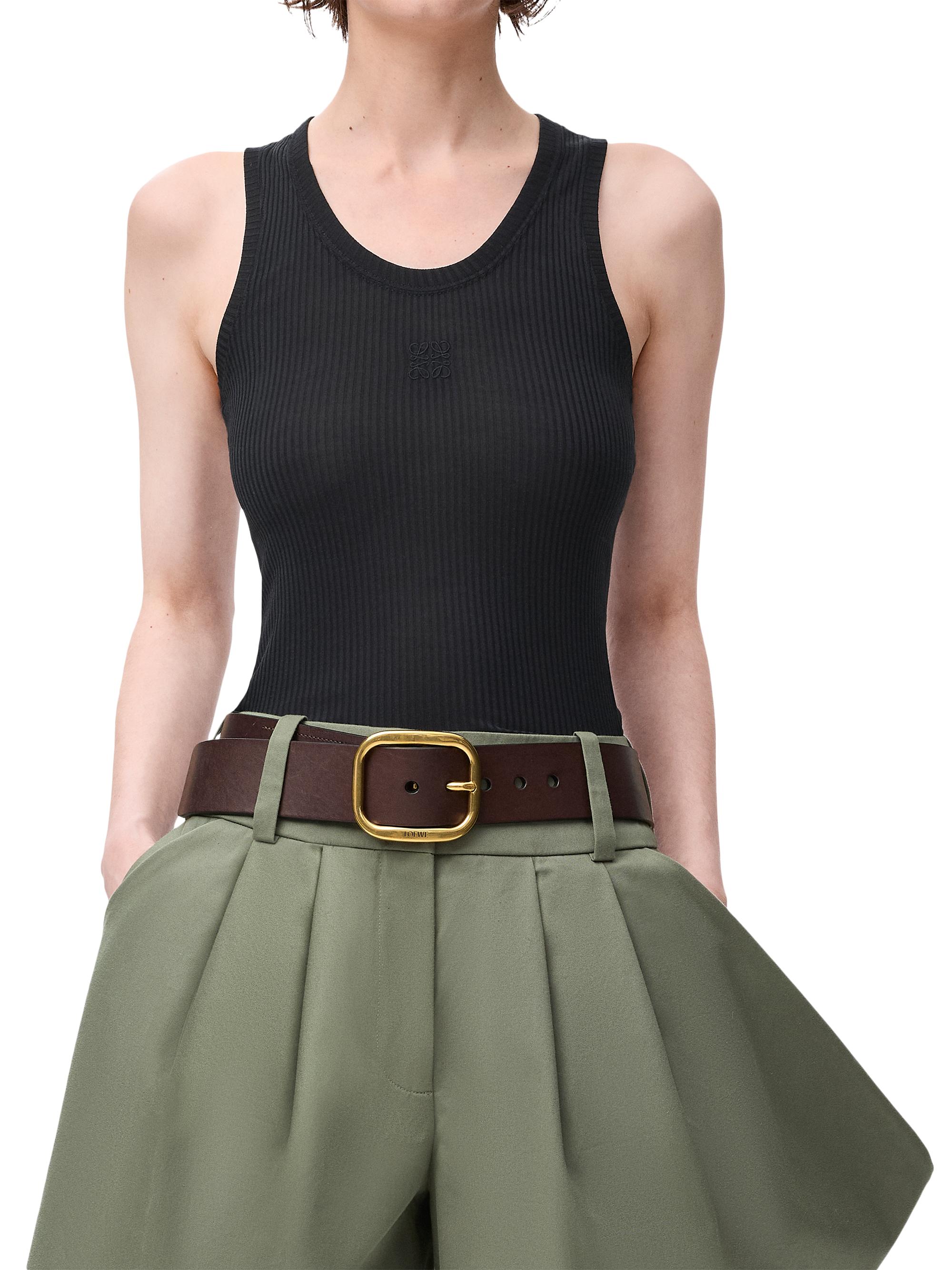 LOEWE Anagram Silk Tank Top | Saks Fifth Avenue