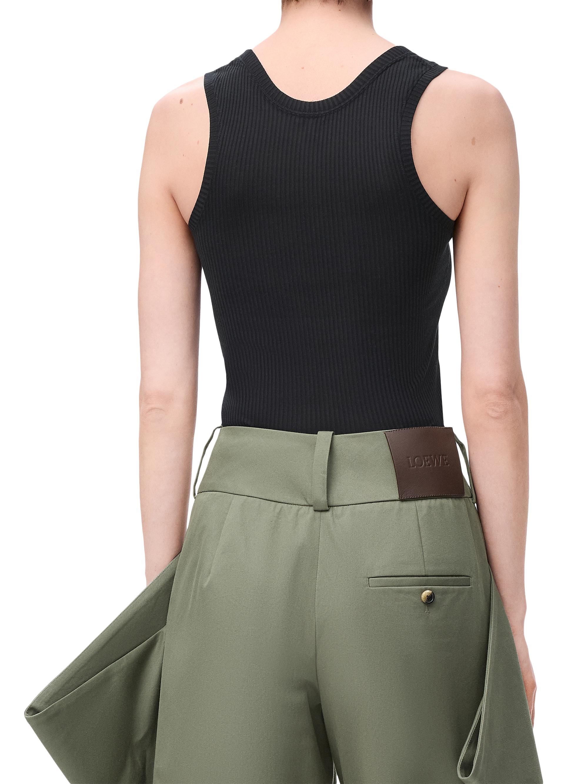 LOEWE Anagram Silk Tank Top | Saks Fifth Avenue