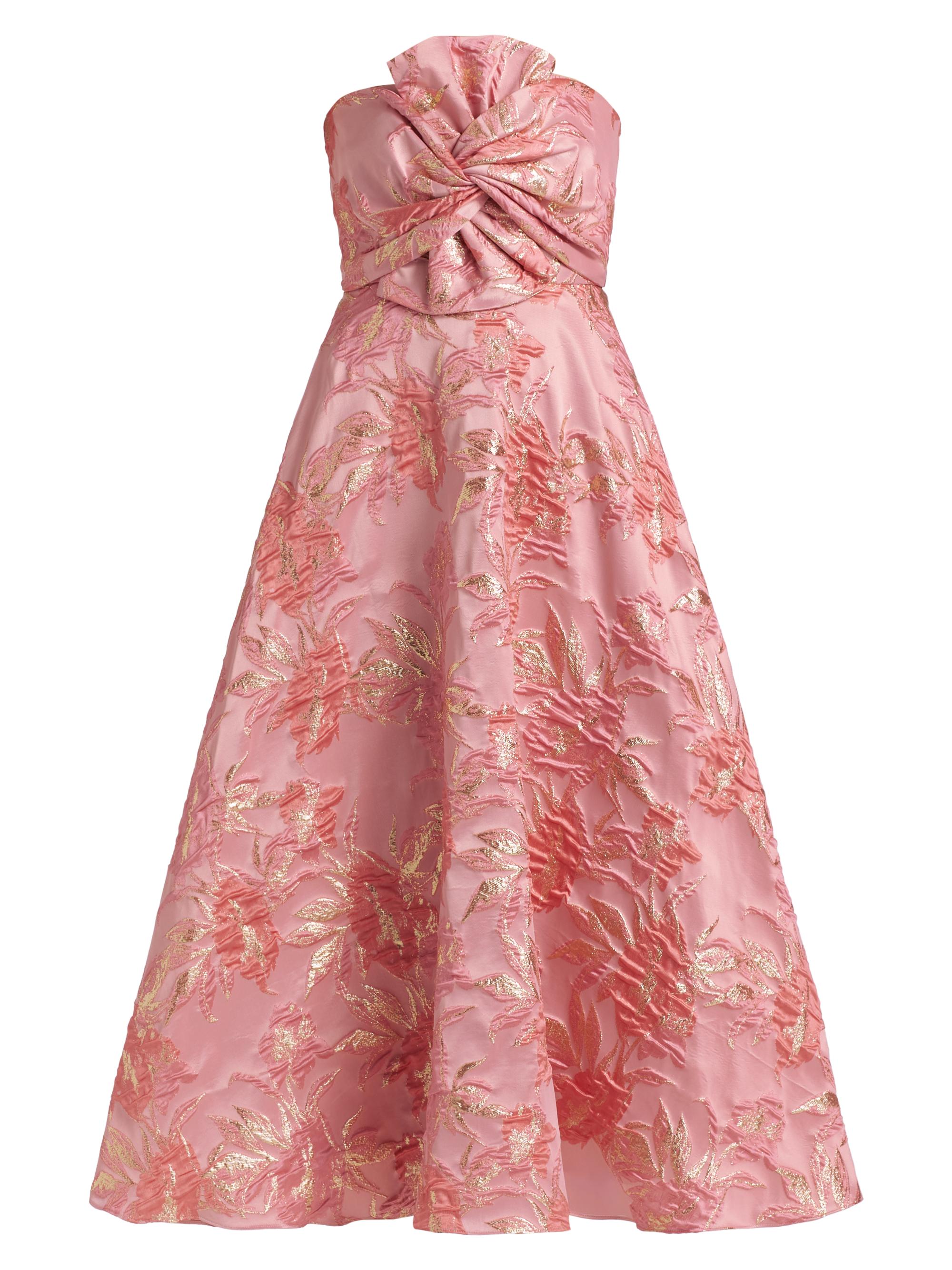 Theia Dalia Floral One-Shoulder Cocktail Dress | Saks Fifth