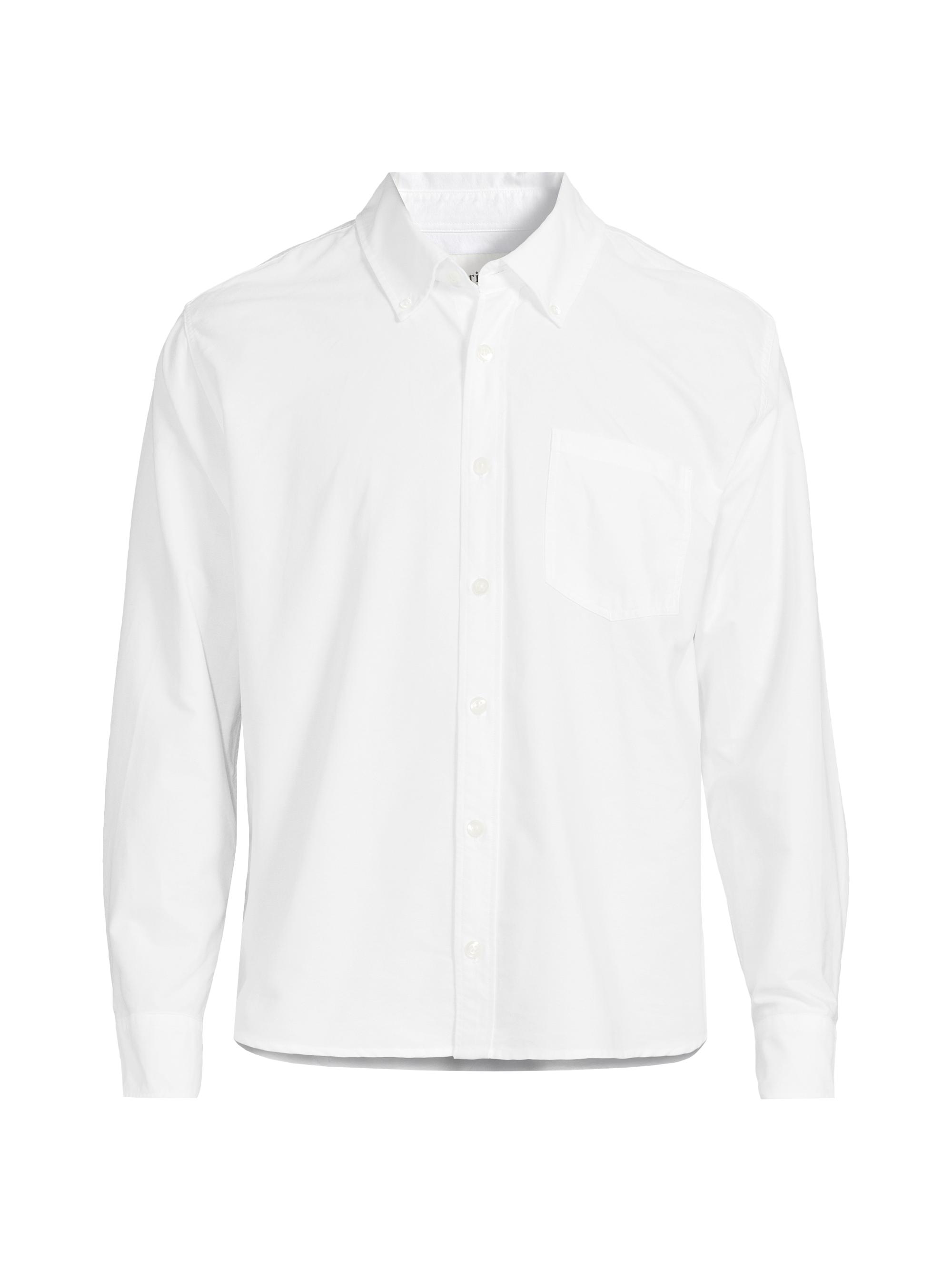 Corridor Men's Resonance Oxford Cotton Button-Front Shirt - White