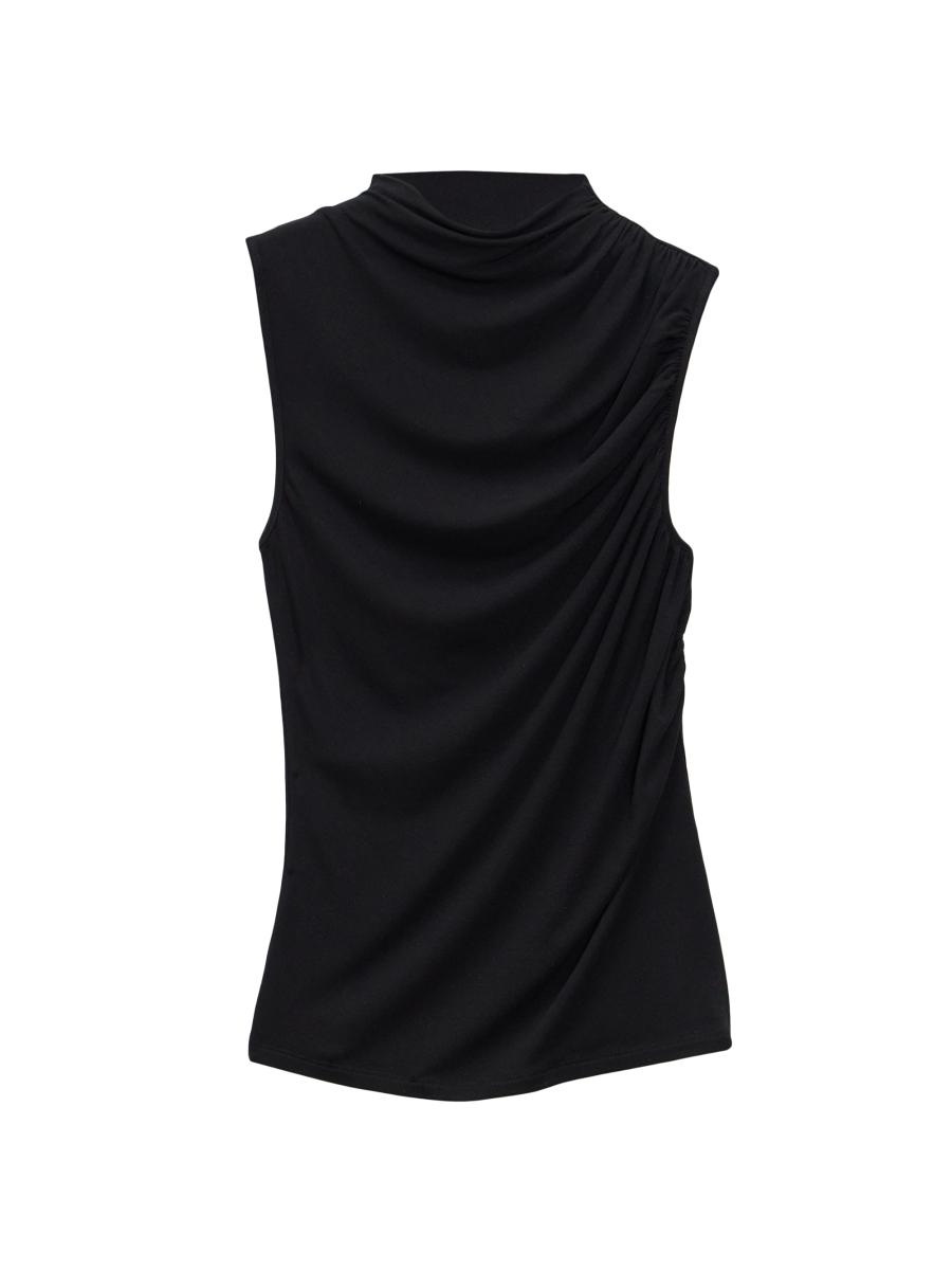 Theory Stretch Viscose Draped Top | Saks Fifth Avenue