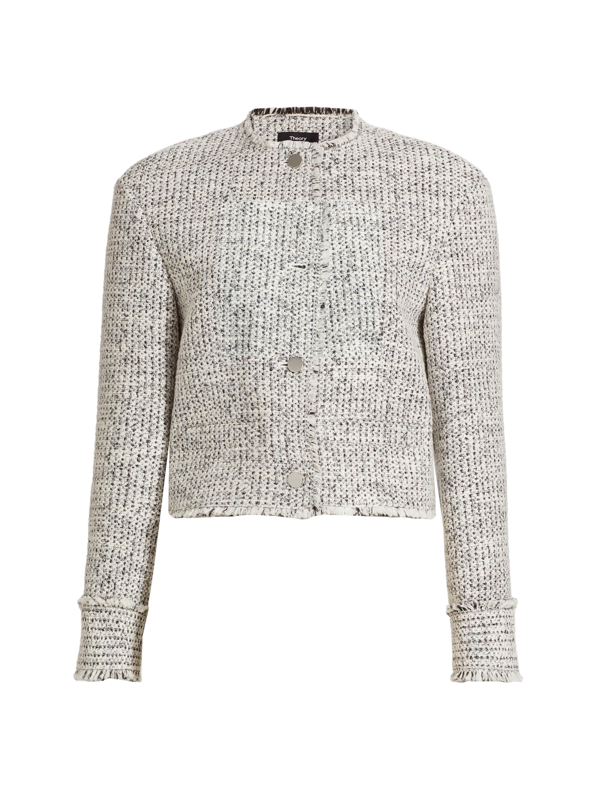 Alice + Olivia Kidman Embellished Tweed Jacket | Saks Fifth