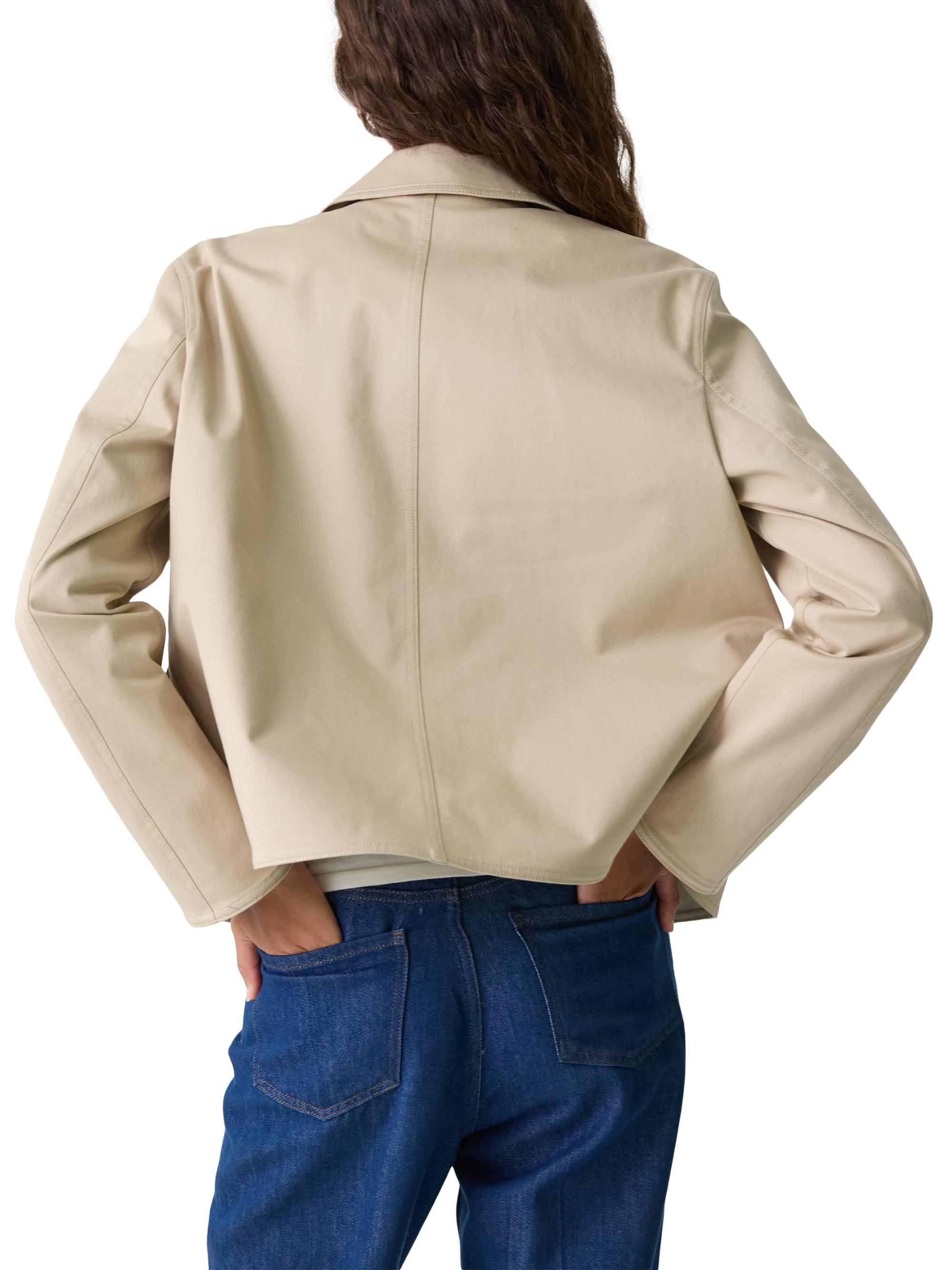 ジャケット・アウター THEORY MEISSLY JACKET Theory Cotton Boxy Patch Jacket | Saks Fifth Avenue