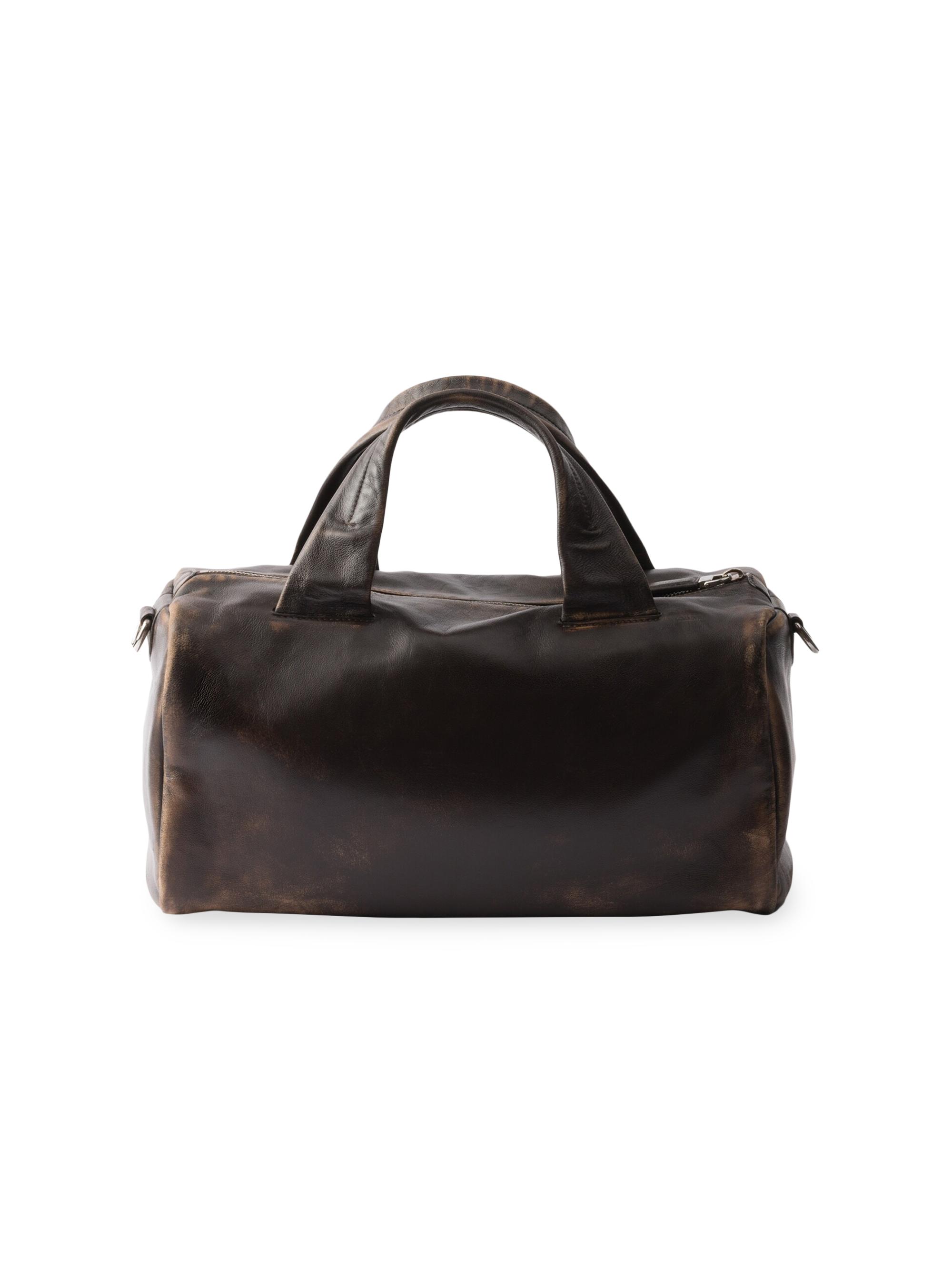 Prada Nappa Leather Duffle Bag | Saks Fifth Avenue