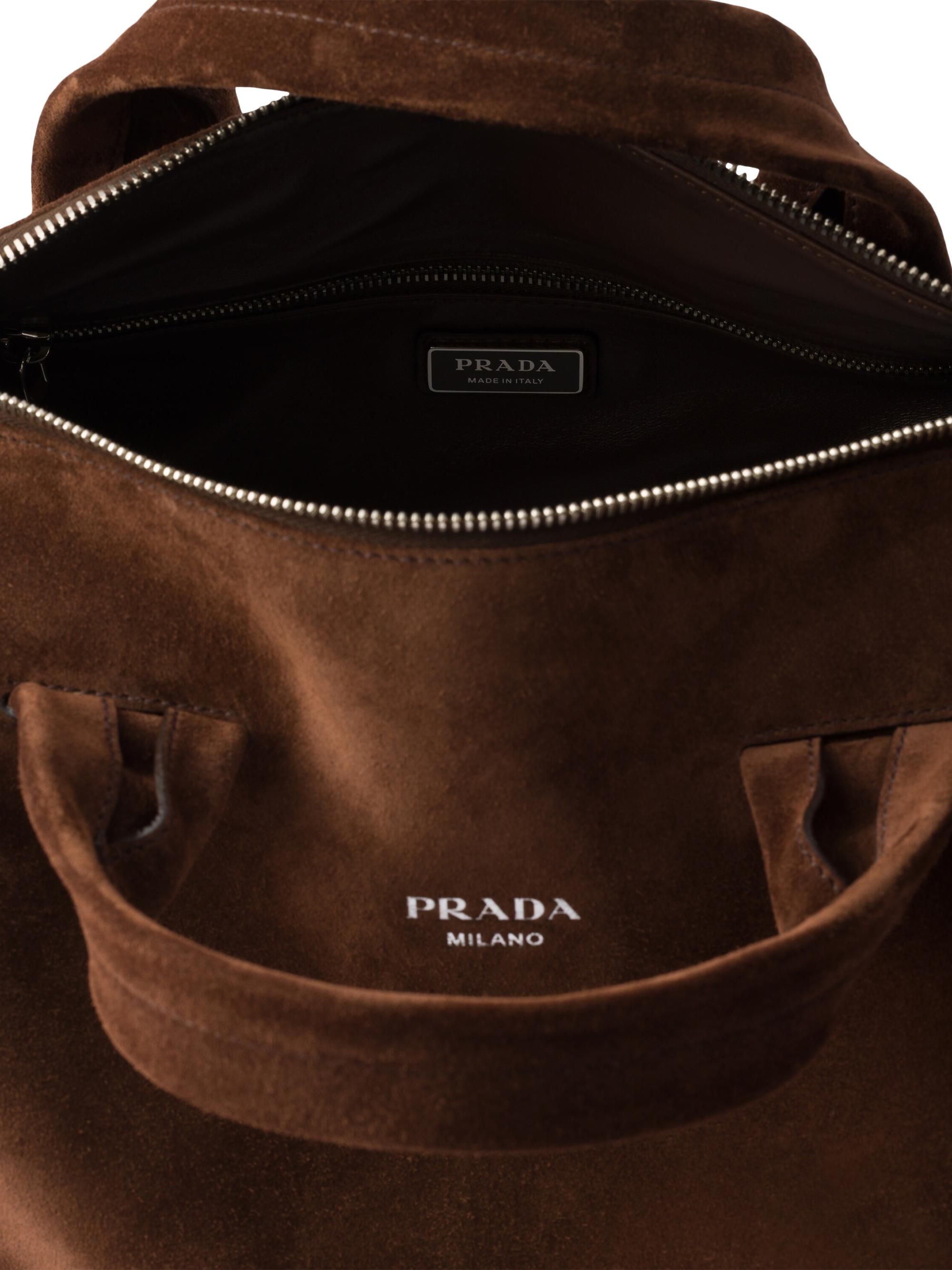 Prada Suede Duffle Bag | Saks Fifth Avenue