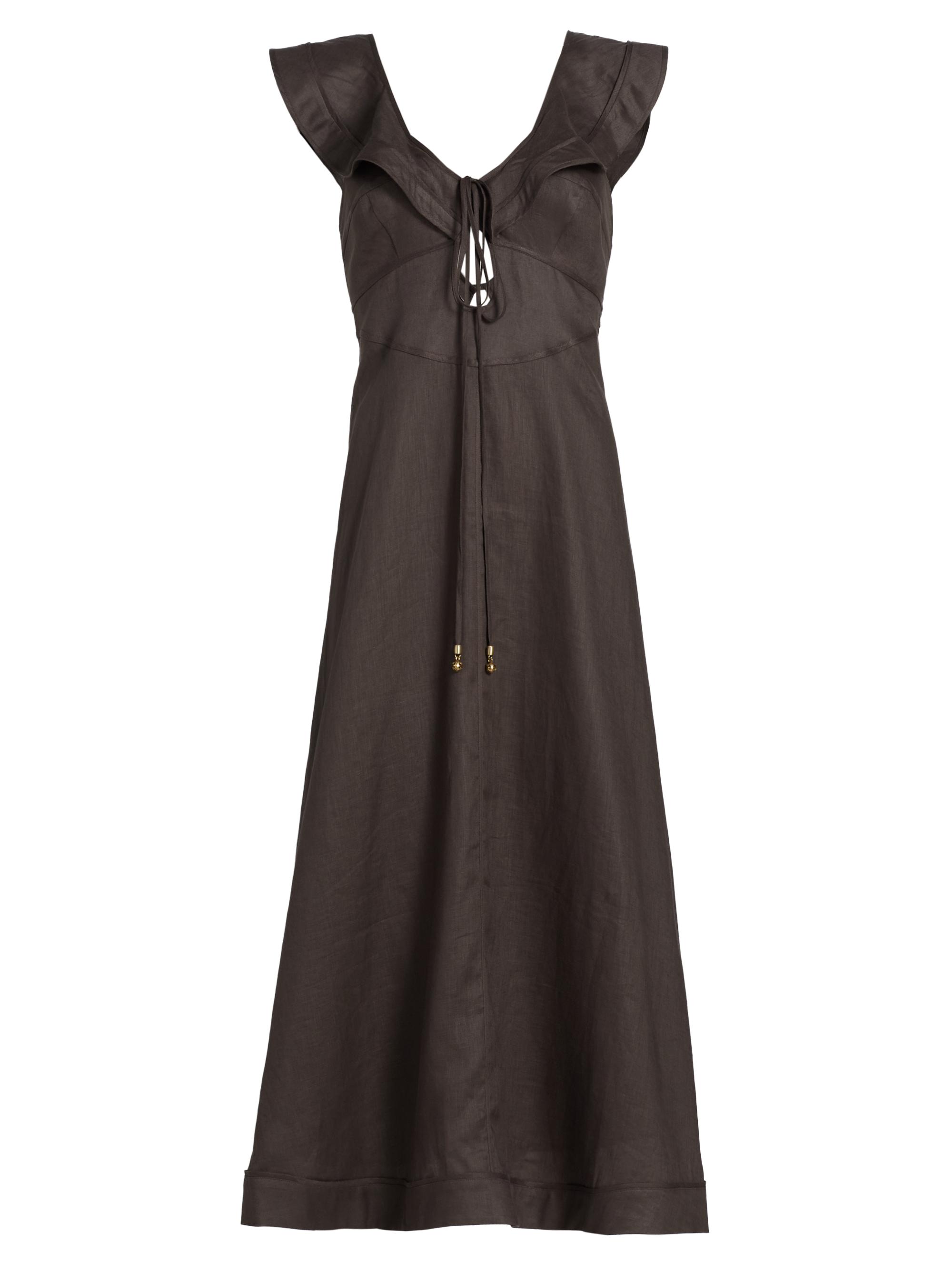 Zimmermann Rhiannon Flutter Midi-Dress | Saks Fifth Avenue