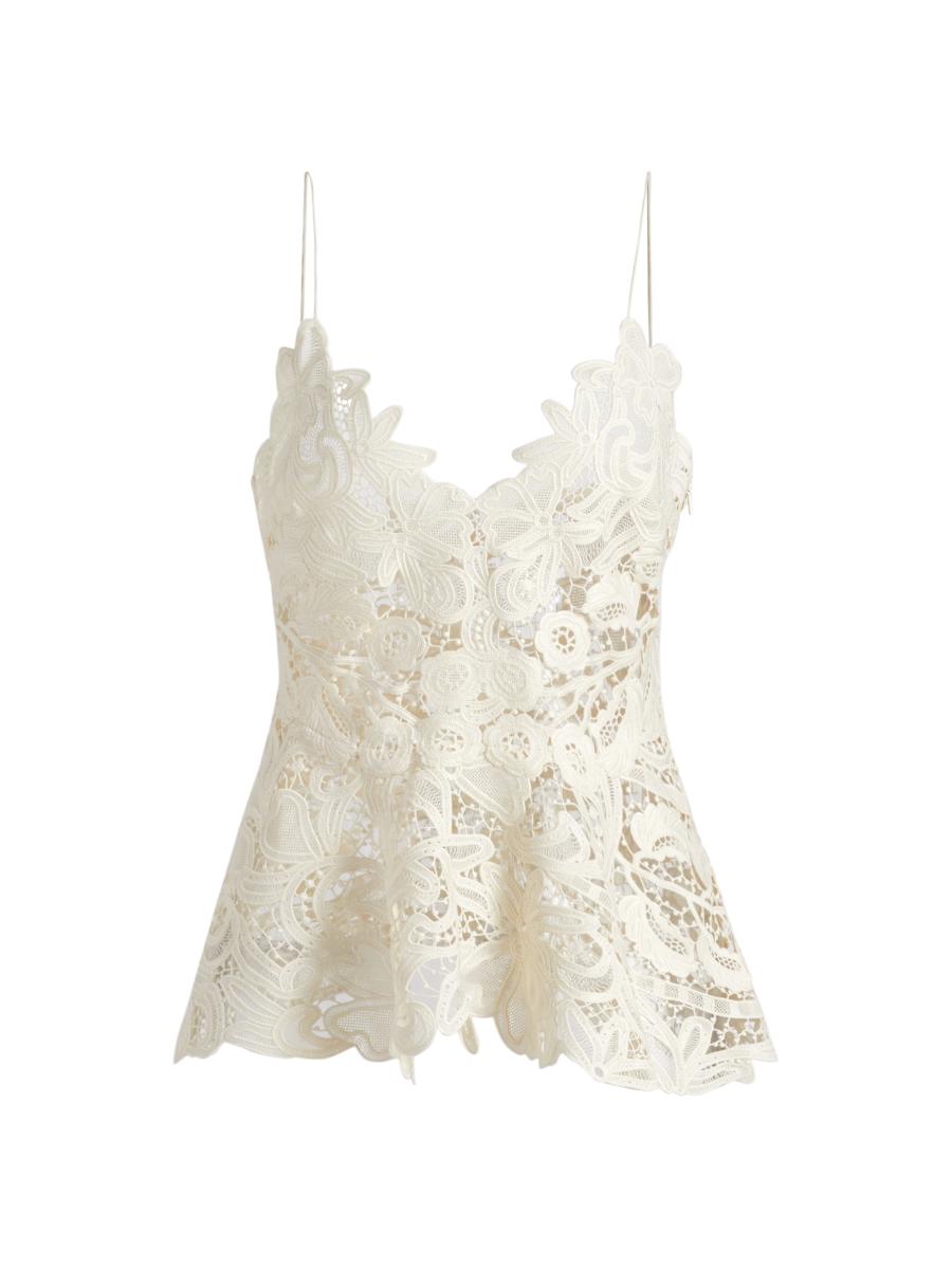 Ulla Johnson Lotta Lace Top | Saks Fifth Avenue