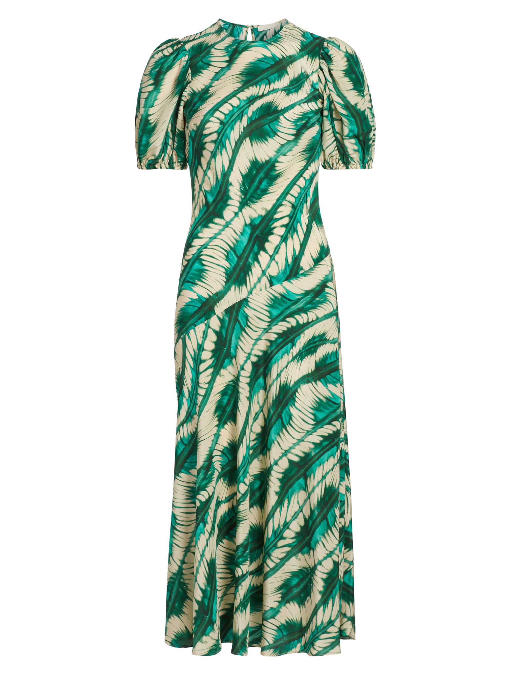 Ulla Johnson Women's Ines Printed Silk Dress - Acacia