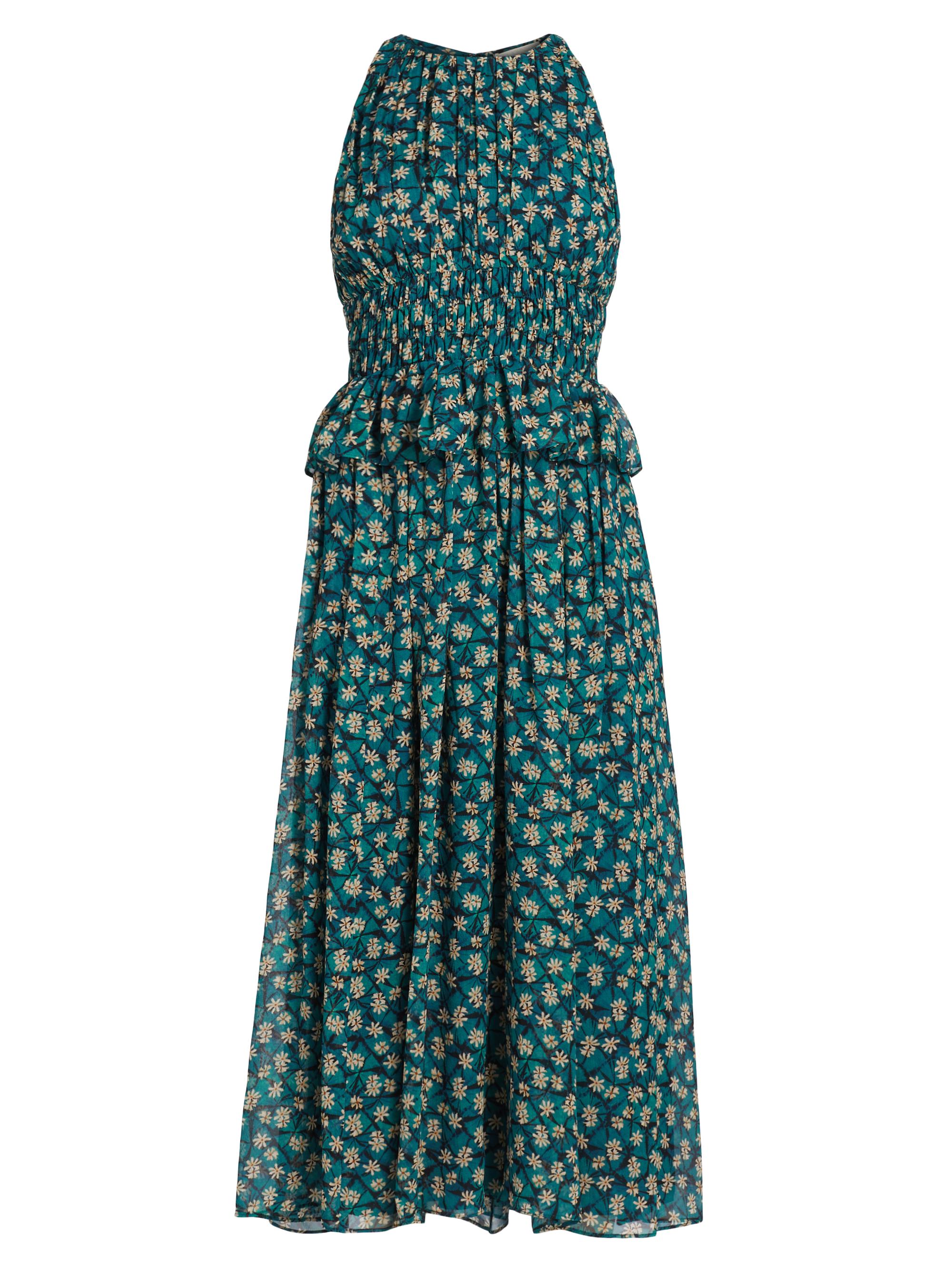 Ulla Johnson Women's Adeline Floral Silk midi-Dress - Clematis