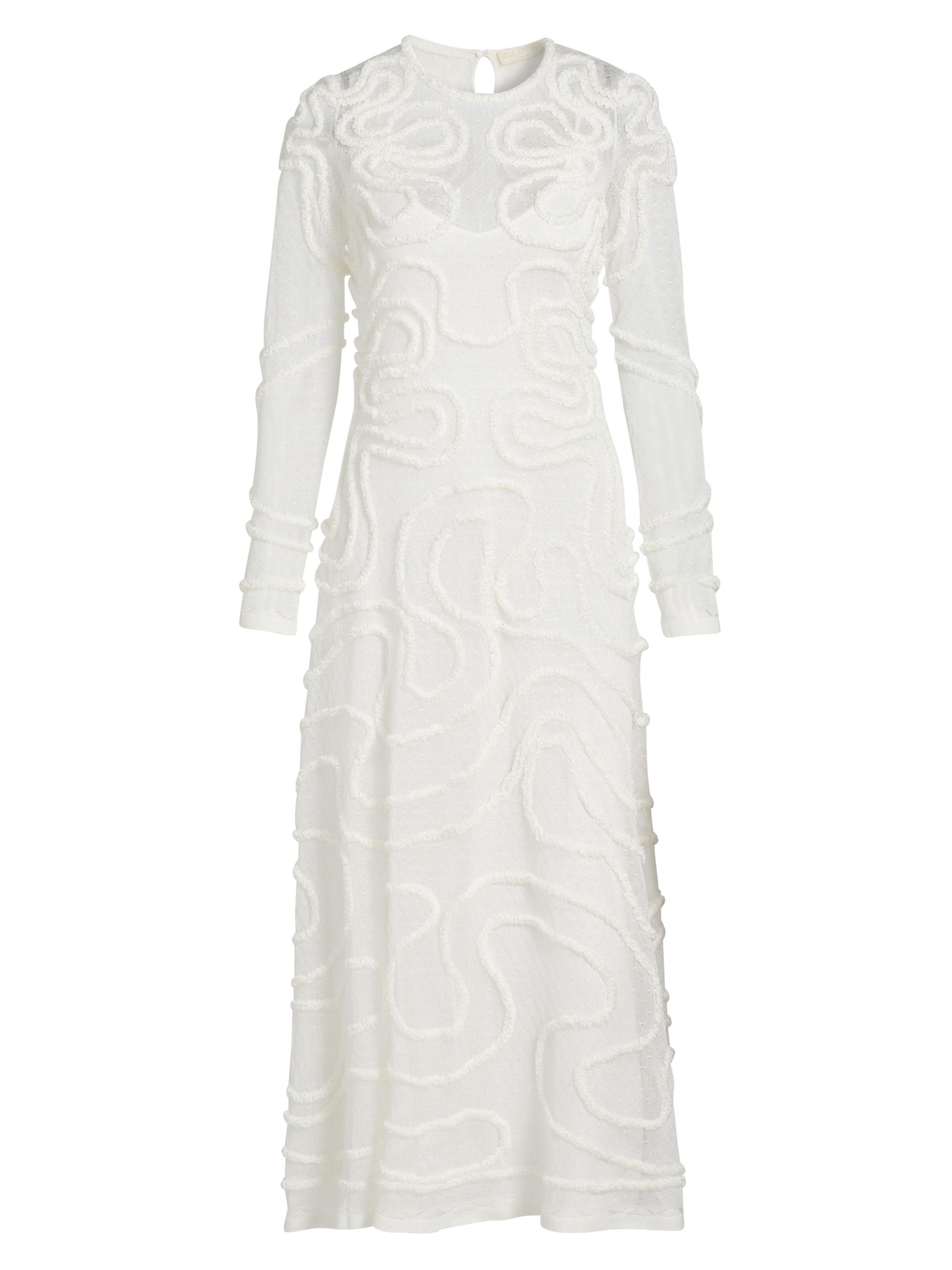Ulla Johnson Women's Valentina Point D'Esprit Knit Dress - Pristine