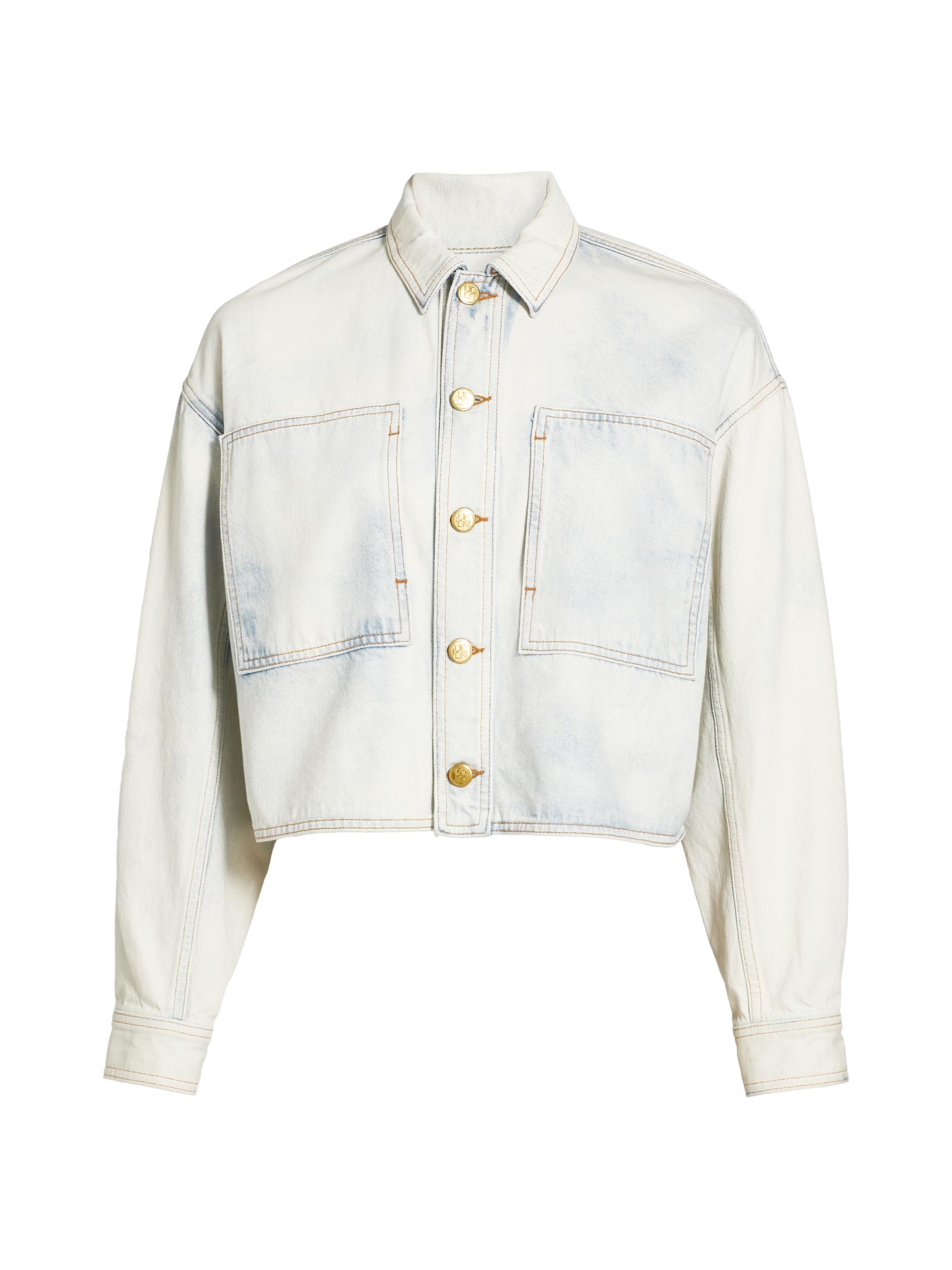 Ulla Johnson Women's The Bobbi Denim Jacket - Cielo