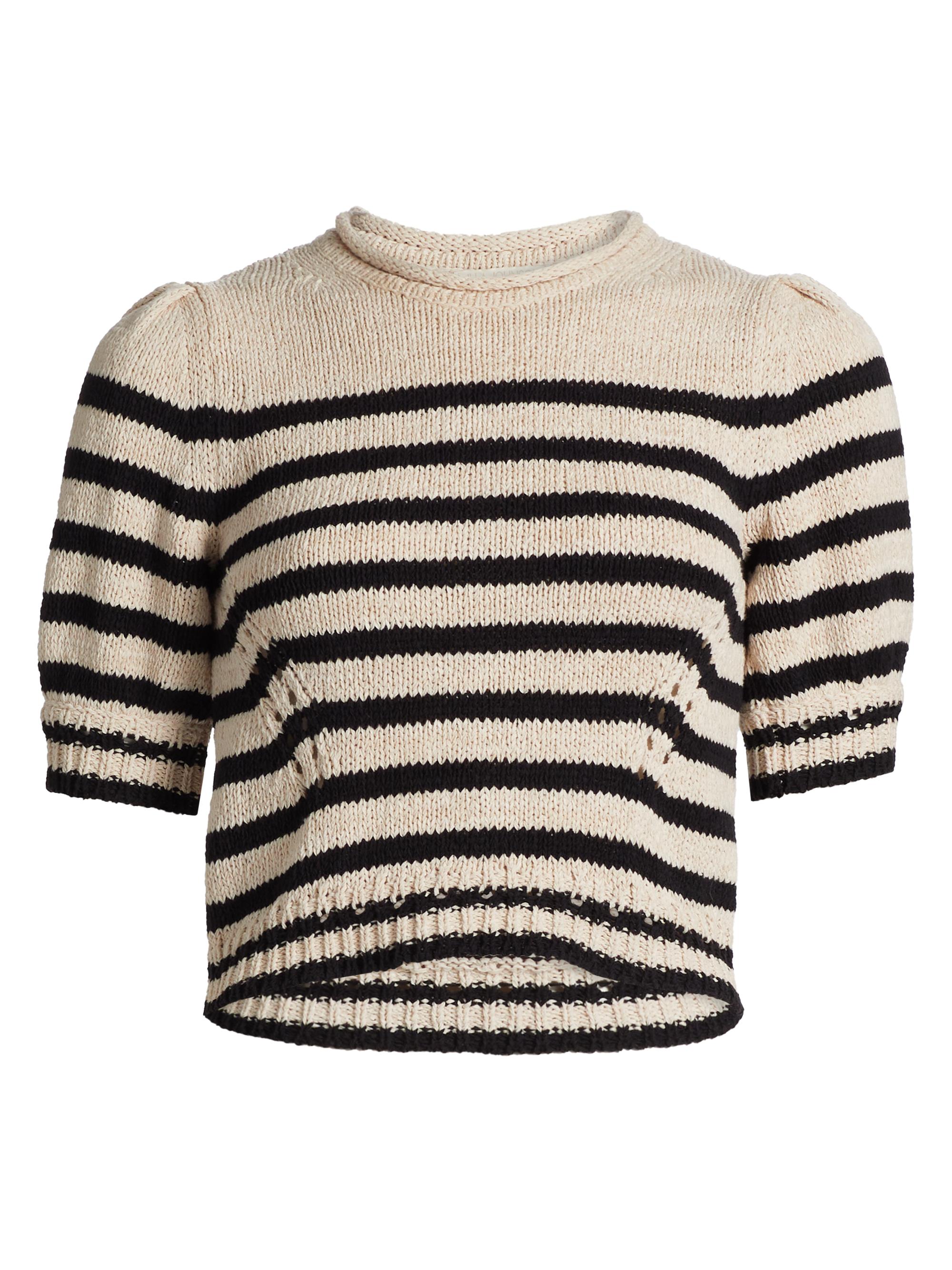 Ulla Johnson Women's Pia Striped Knit Top - Sailor Stripe