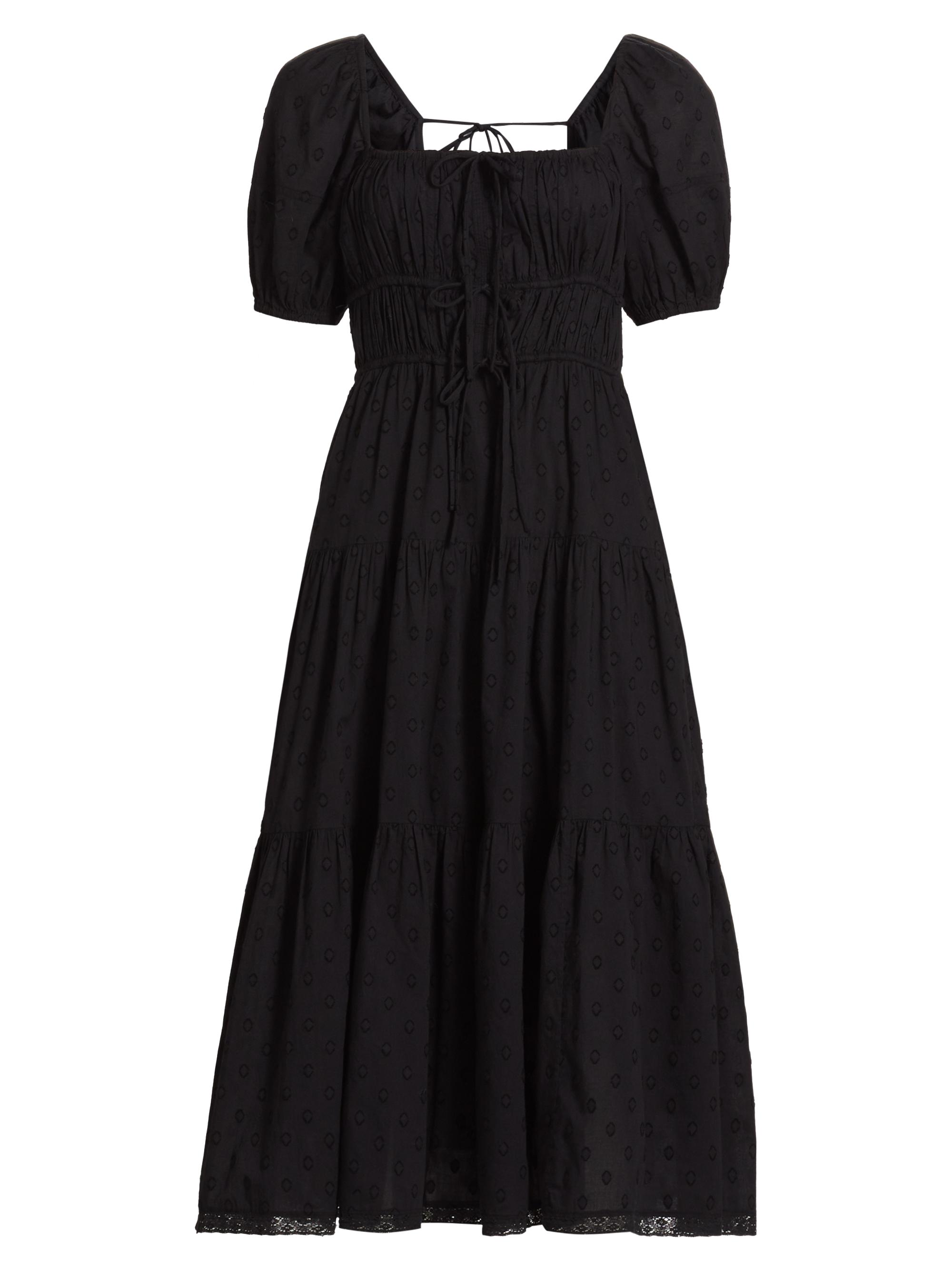 ULLA JOHNSON ブラック花柄ワンピースMA40 0400021974043_MINUIT?wid=600&