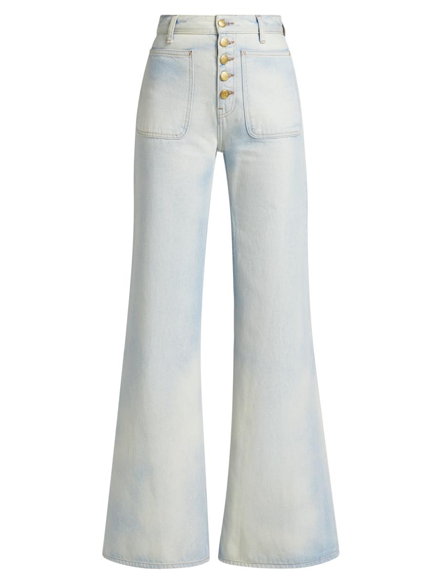 Ulla Johnson Women's The Gwynne Wide-leg Jeans In Blue