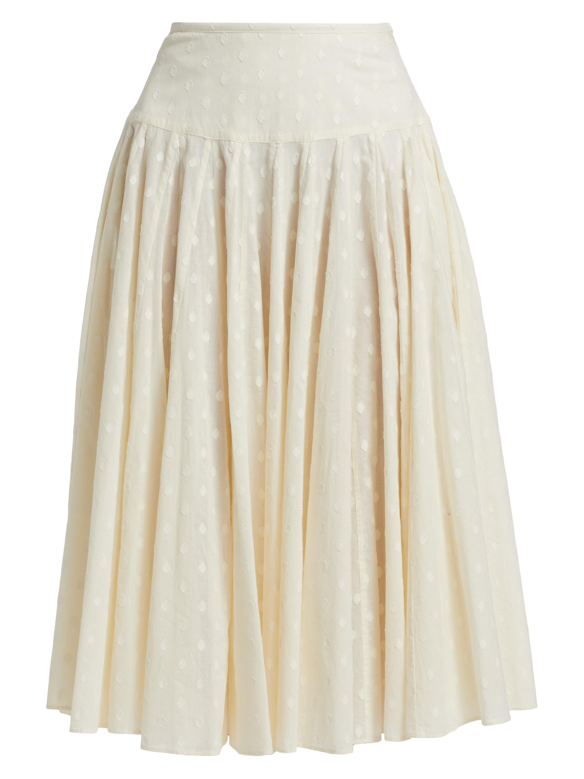 Ulla Johnson Women's Luisa A-Line Midi-Skirt - Pristine