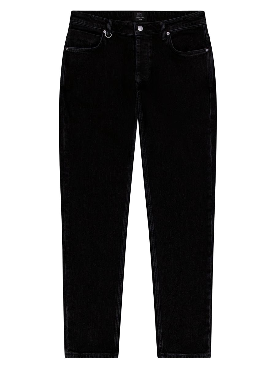 Neuw Denim Men's Lou Stretch Straight-leg Jeans In Black