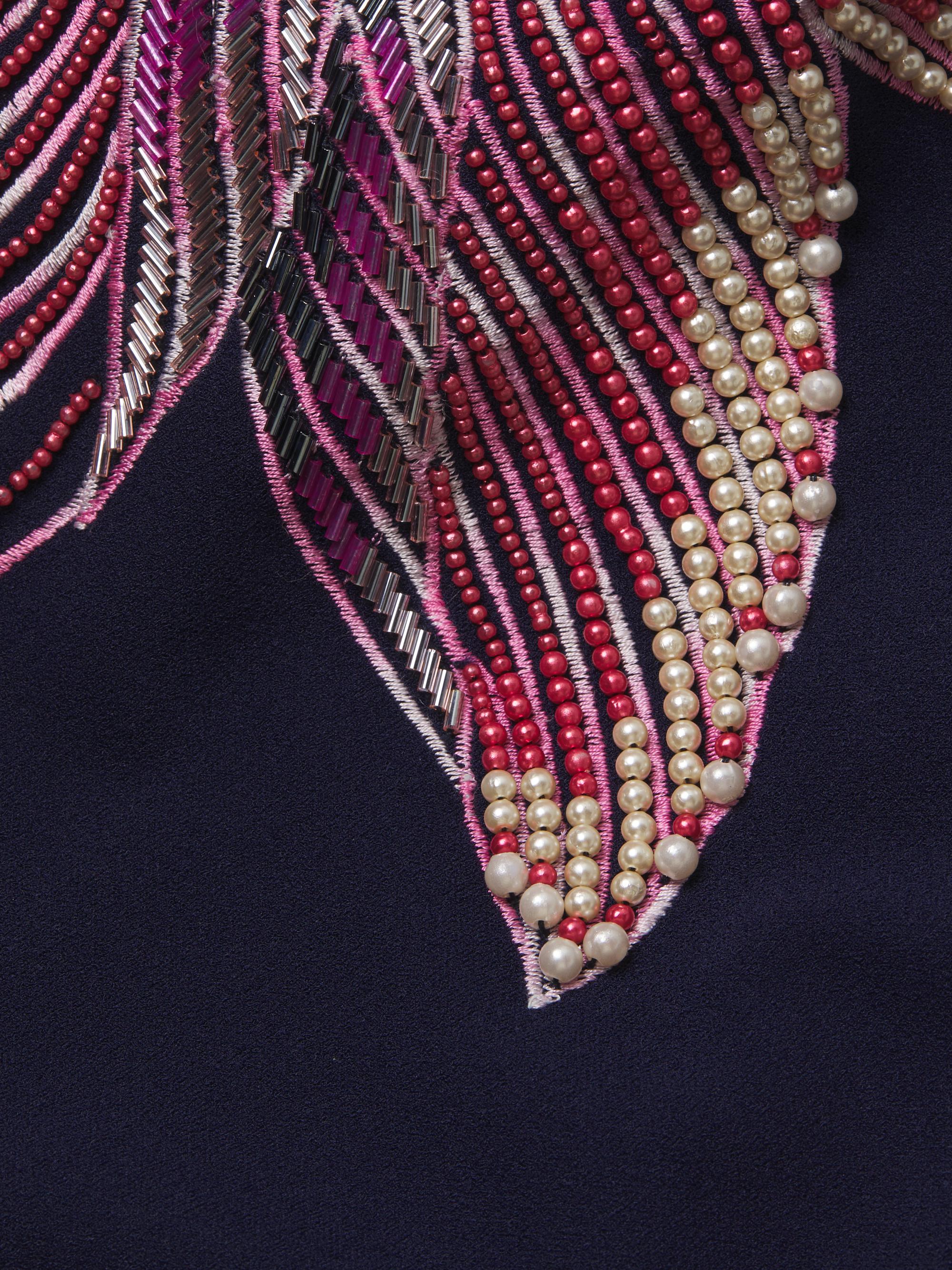 Aidan Mattox Beaded Floral Strapless Column Gown | Saks Fifth Avenue