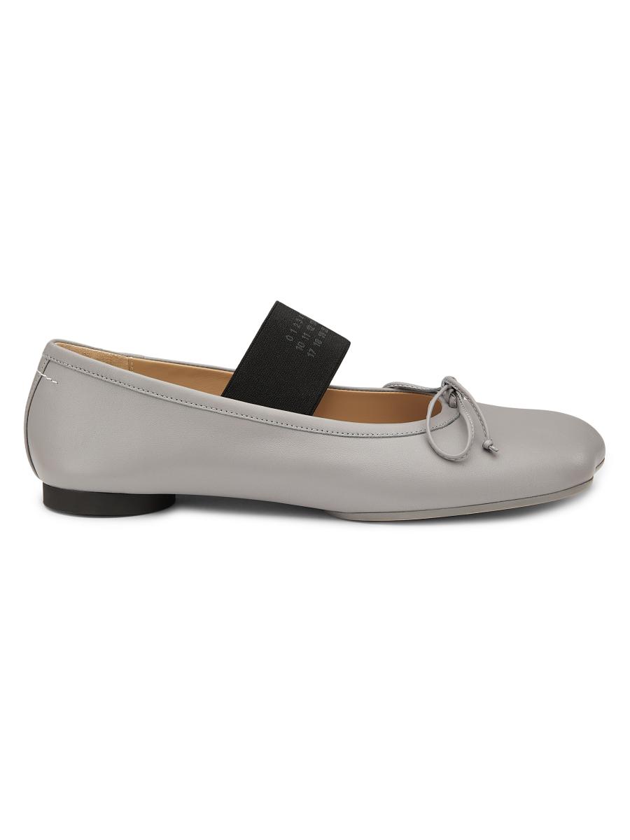パンツ maison martin margiela Anatomic MM6 Maison Margiela Anatomic Leather Ballet Flats | Saks Fifth Avenue
