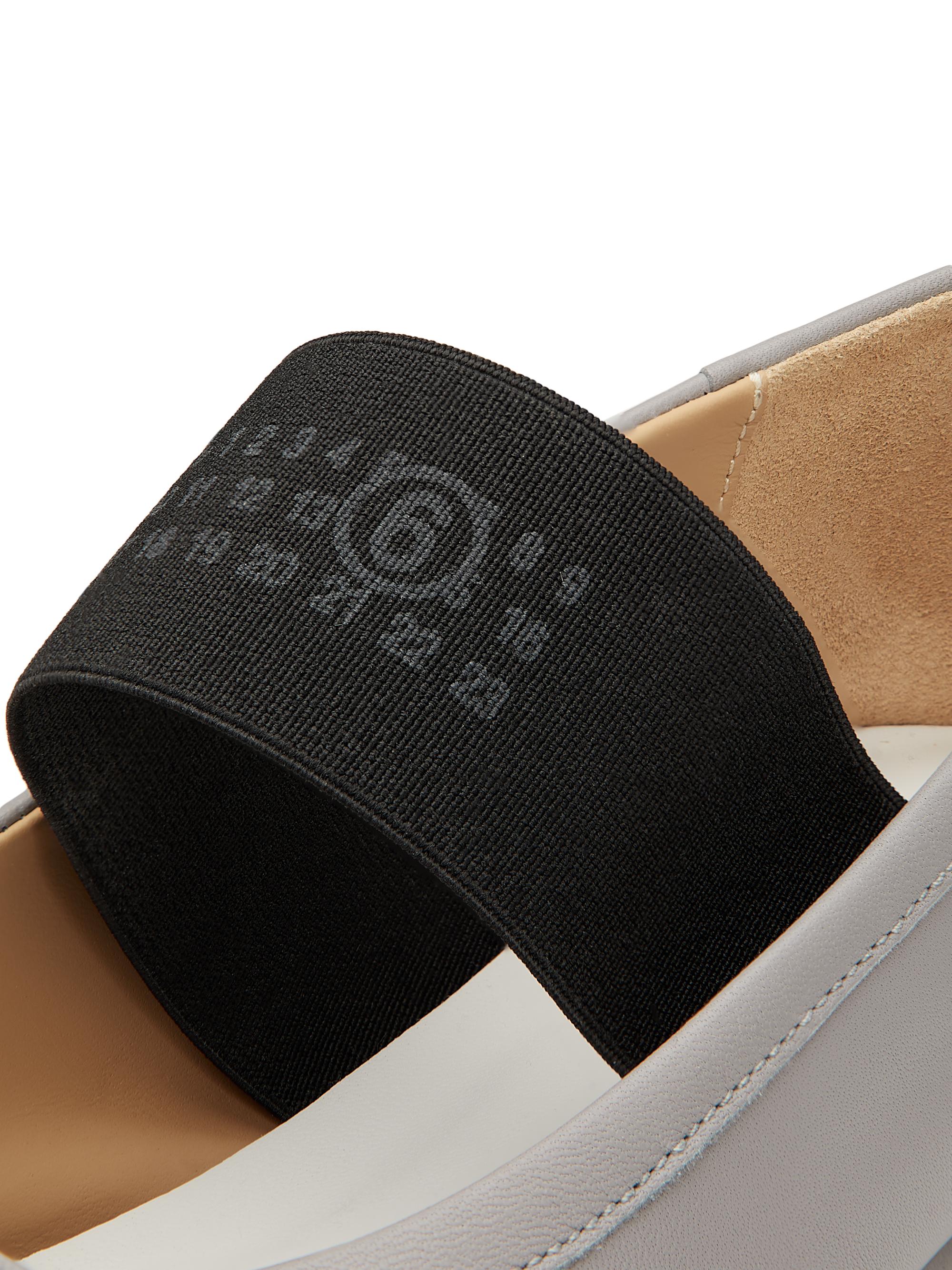 MM6 Maison Margiela Anatomic Leather Ballet Flats | Saks Fifth Avenue