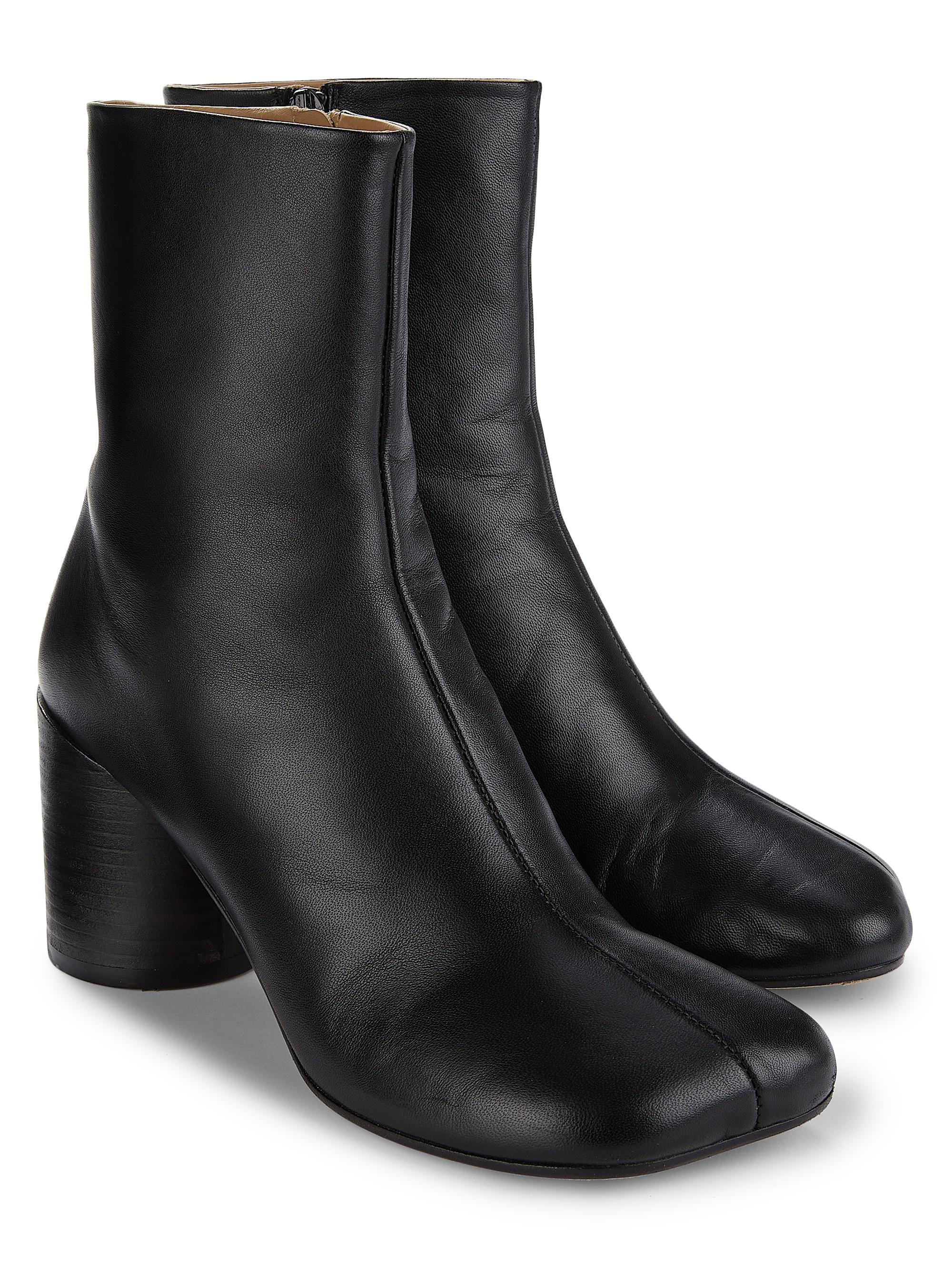 MM6 Maison Margiela Anatomic 70MM Leather Ankle Boots | Saks Fifth