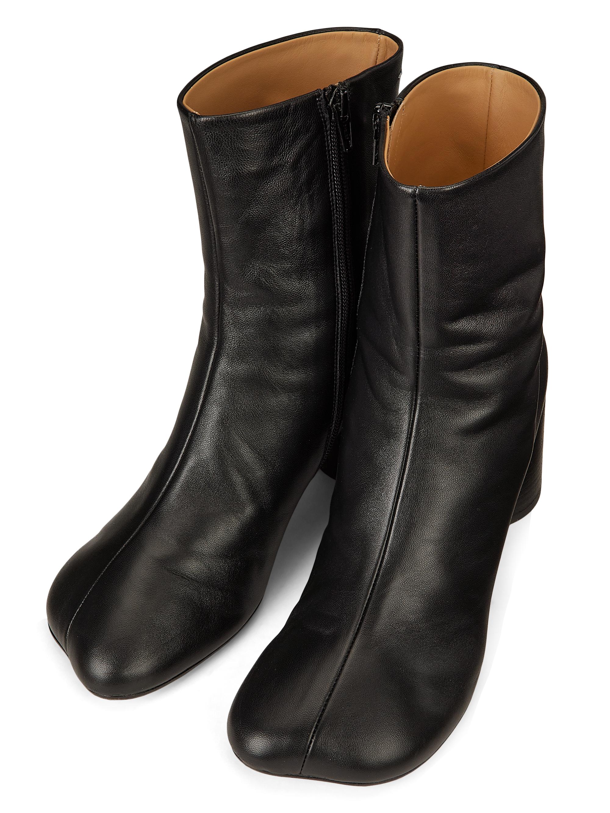 MM6 Maison Margiela Anatomic 70MM Leather Ankle Boots | Saks Fifth