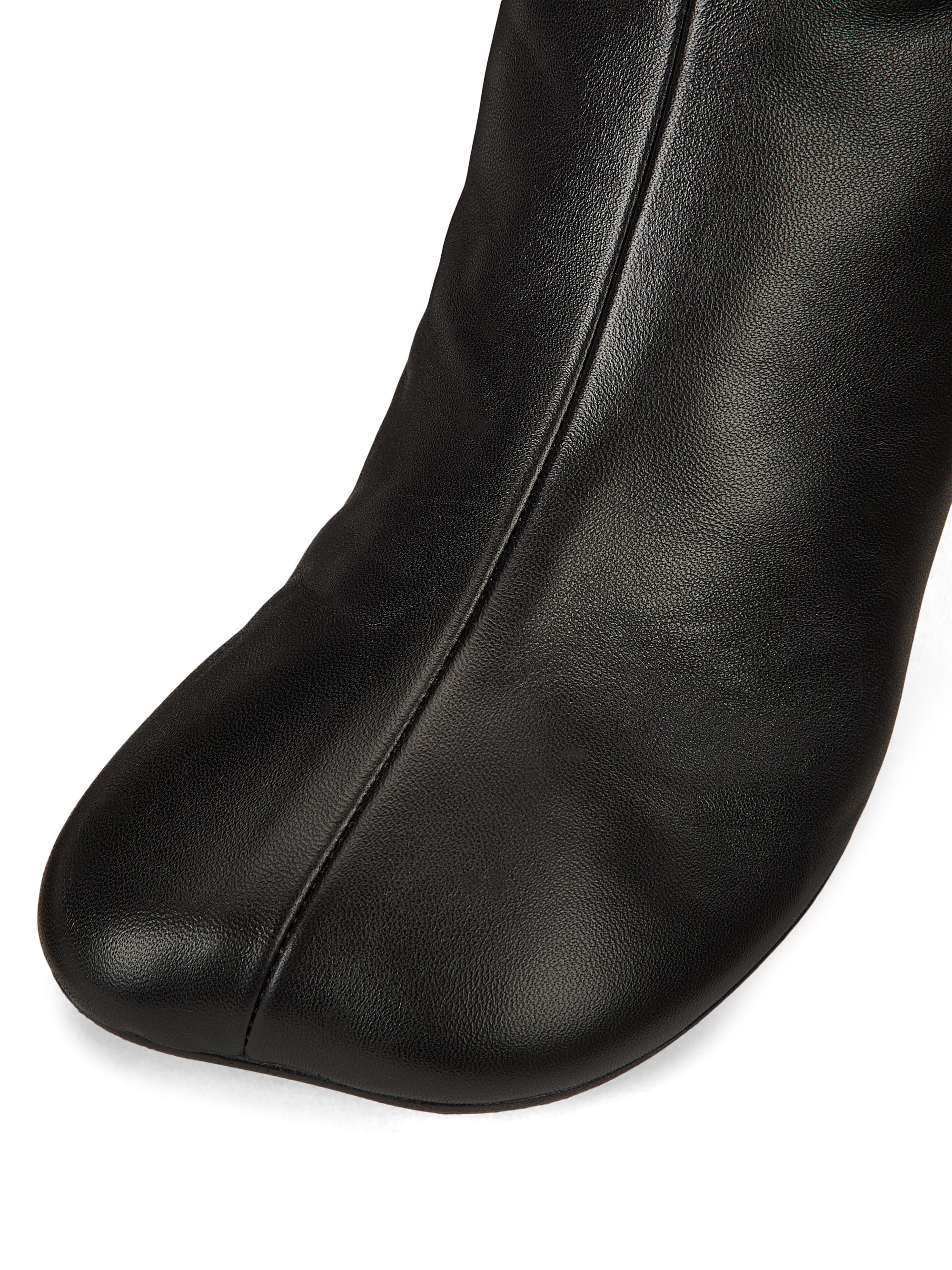 MM6 Maison Margiela Anatomic 70MM Leather Ankle Boots | Saks Fifth