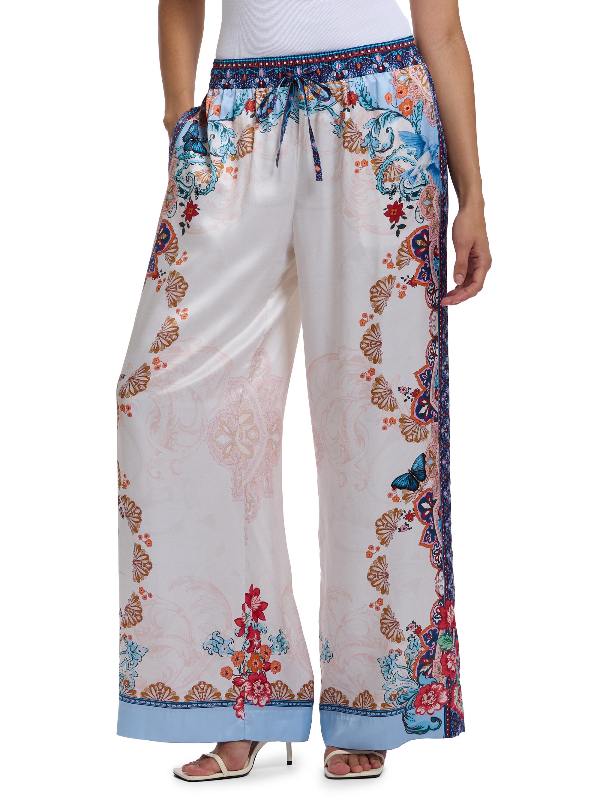 Kobi Halperin Lilley Rosette Tiles Cotton Pants | Saks Fifth Avenue