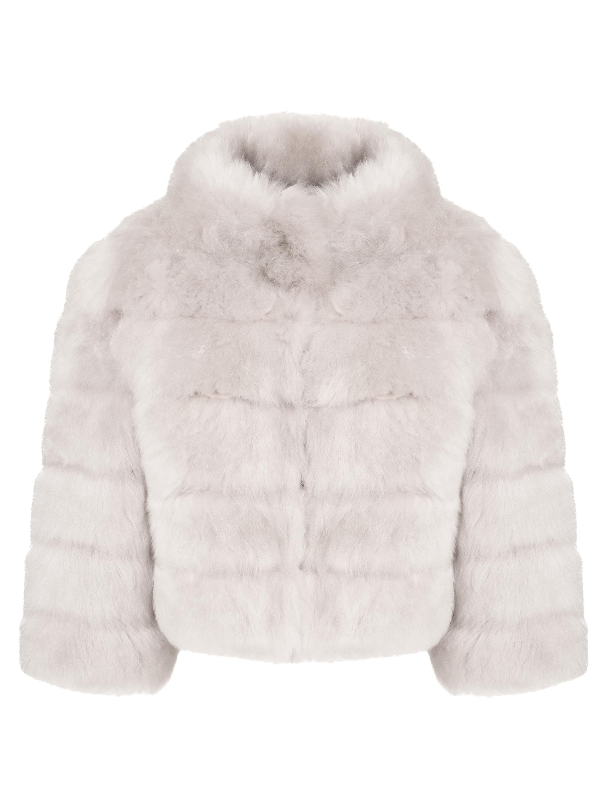 Gorski Women's Merinillo Shearling Lamb Bolero - Cream