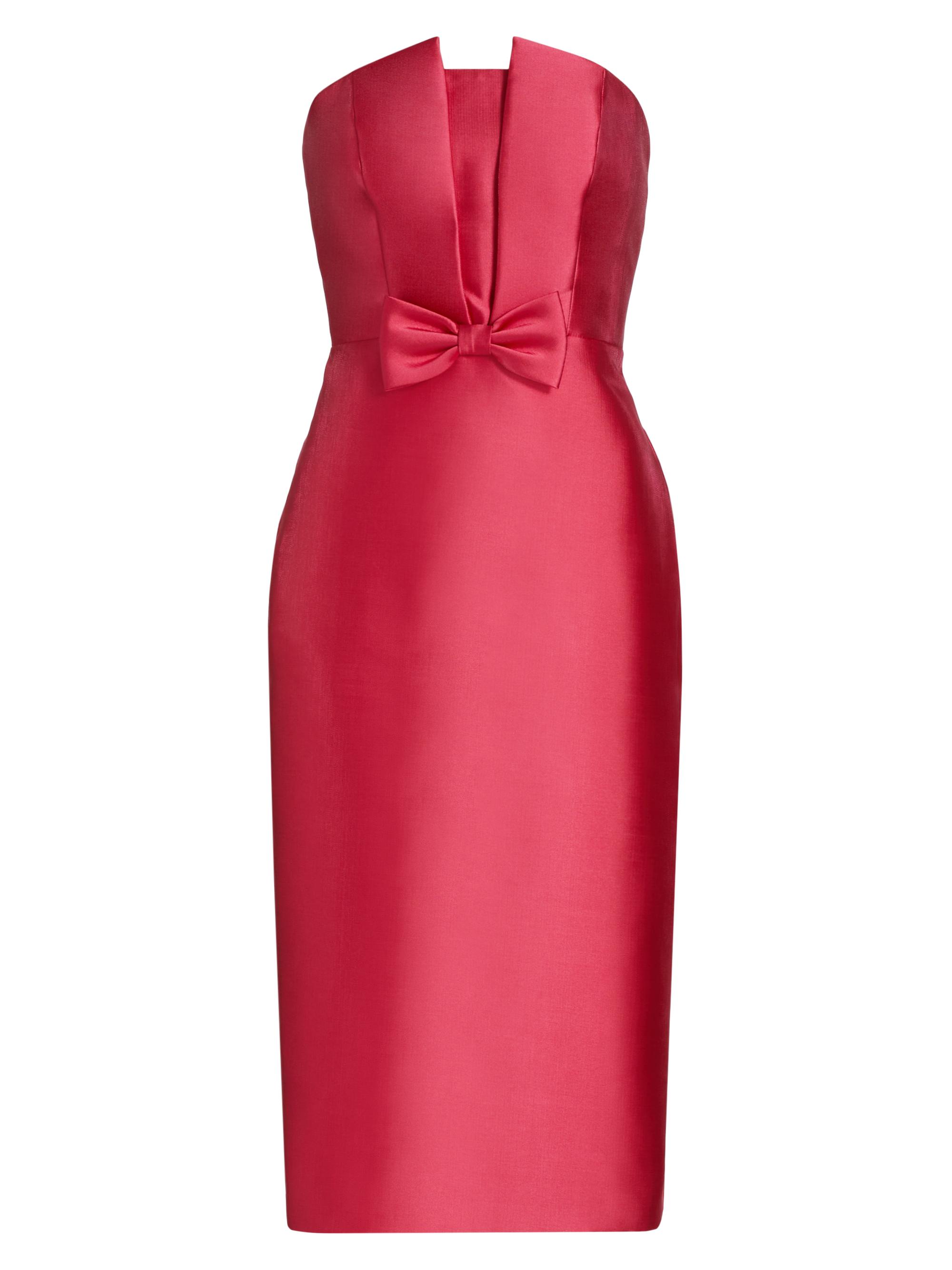 Theia Women's Bridget Strapless Cocktail Dress - Peony