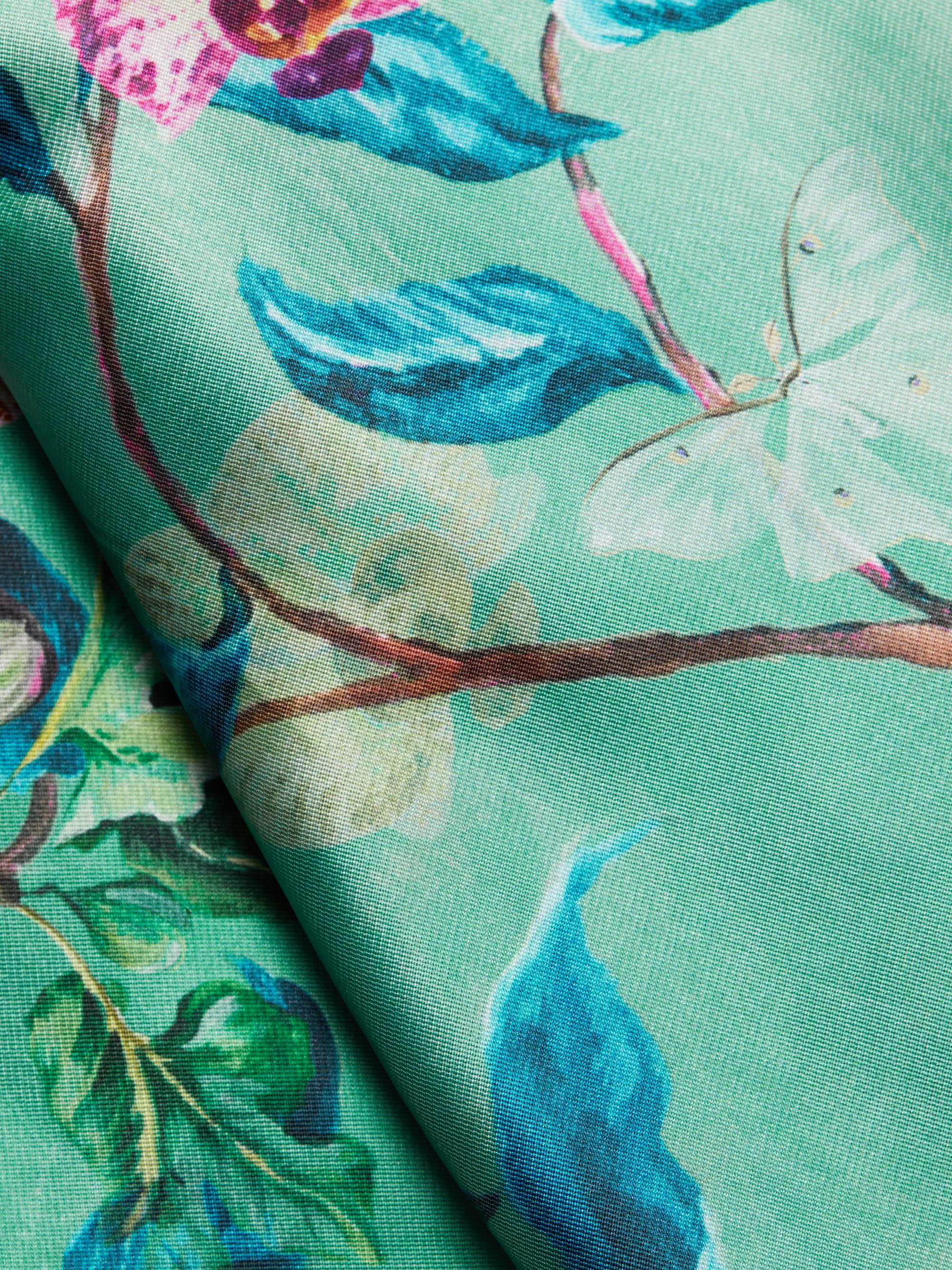 Theia Lulu Floral Mikado Column Gown | Saks Fifth Avenue