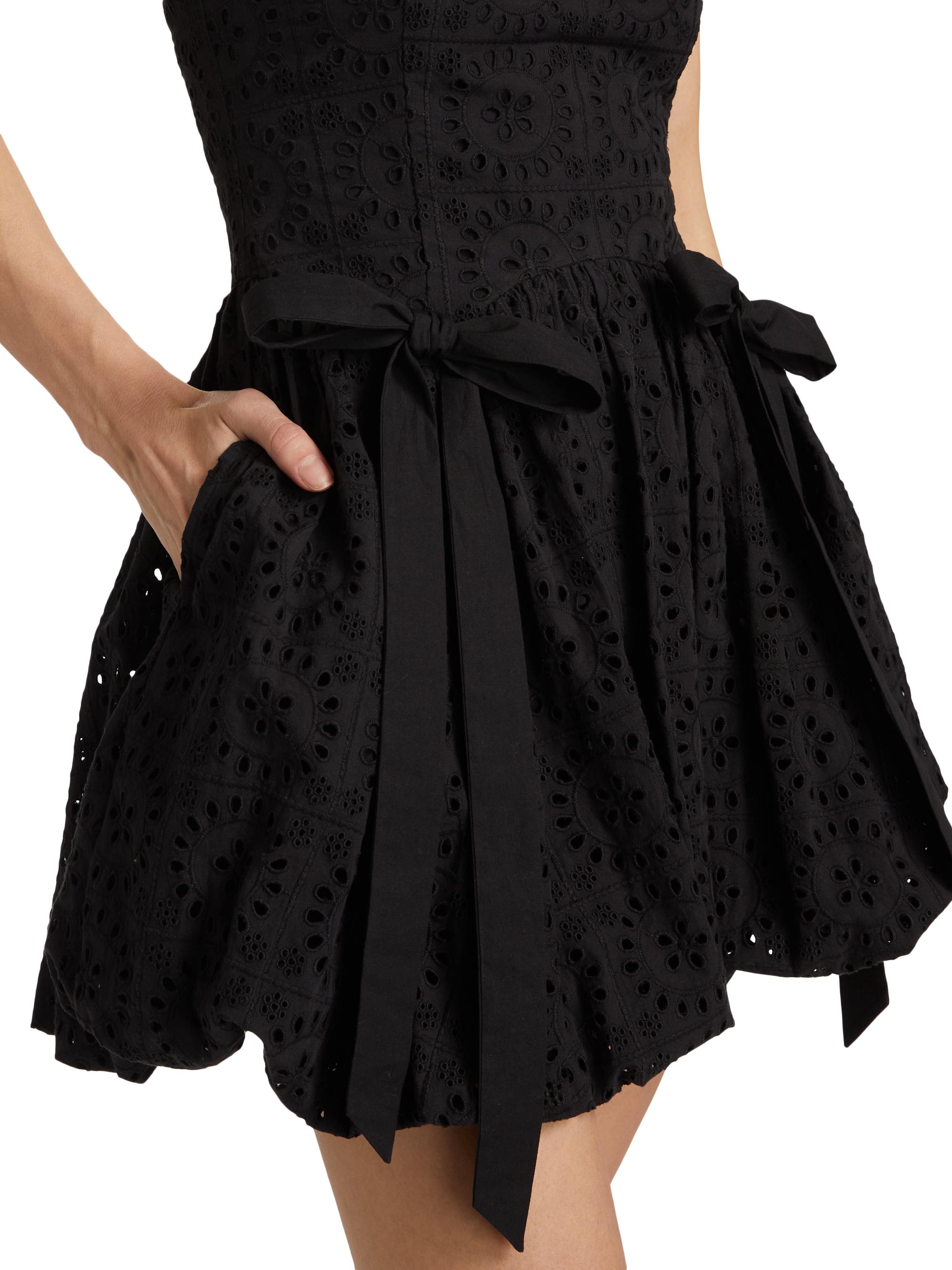 Damson Madder Penelope Eyelet Bubble Minidress Saks Fifth Avenue