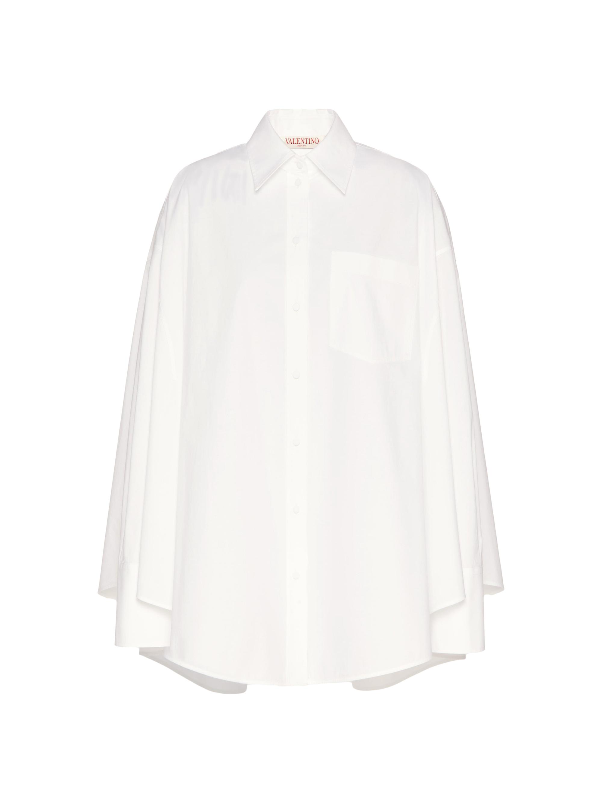 Valentino Garavani Women's Sartorial Poplin Shirt - White