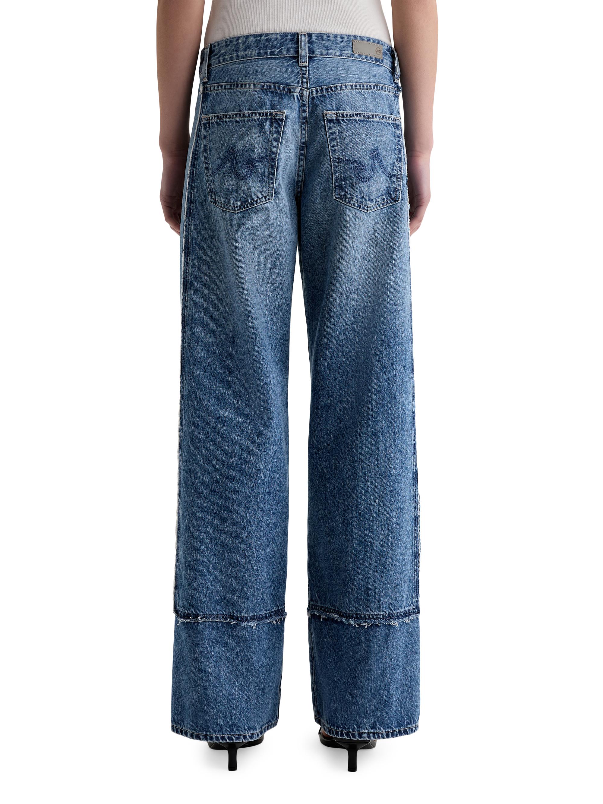 Aire Deconstruct Torn Wide Jeans
