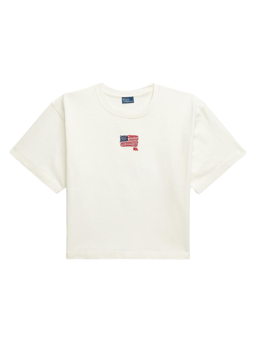 Tシャツ・カットソー Ralph Lauren FW25 Fleece cotton polo shirt (710970681 001) POLO RALPH LAUREN Men's Cotton Crew Neck T-Shirt (M