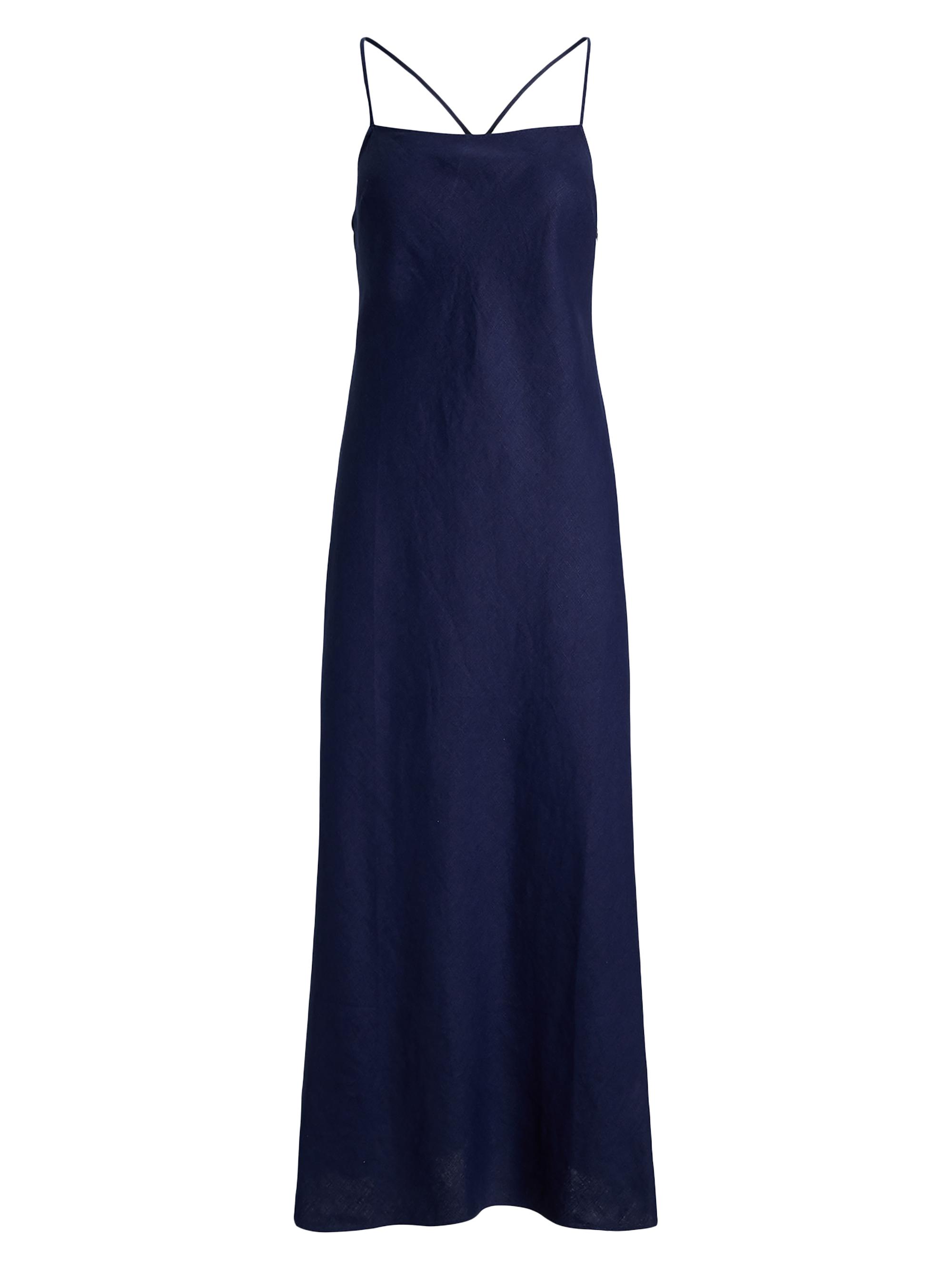 Polo Ralph Lauren Linen A-Line Maxi Dress | Saks Fifth Avenue
