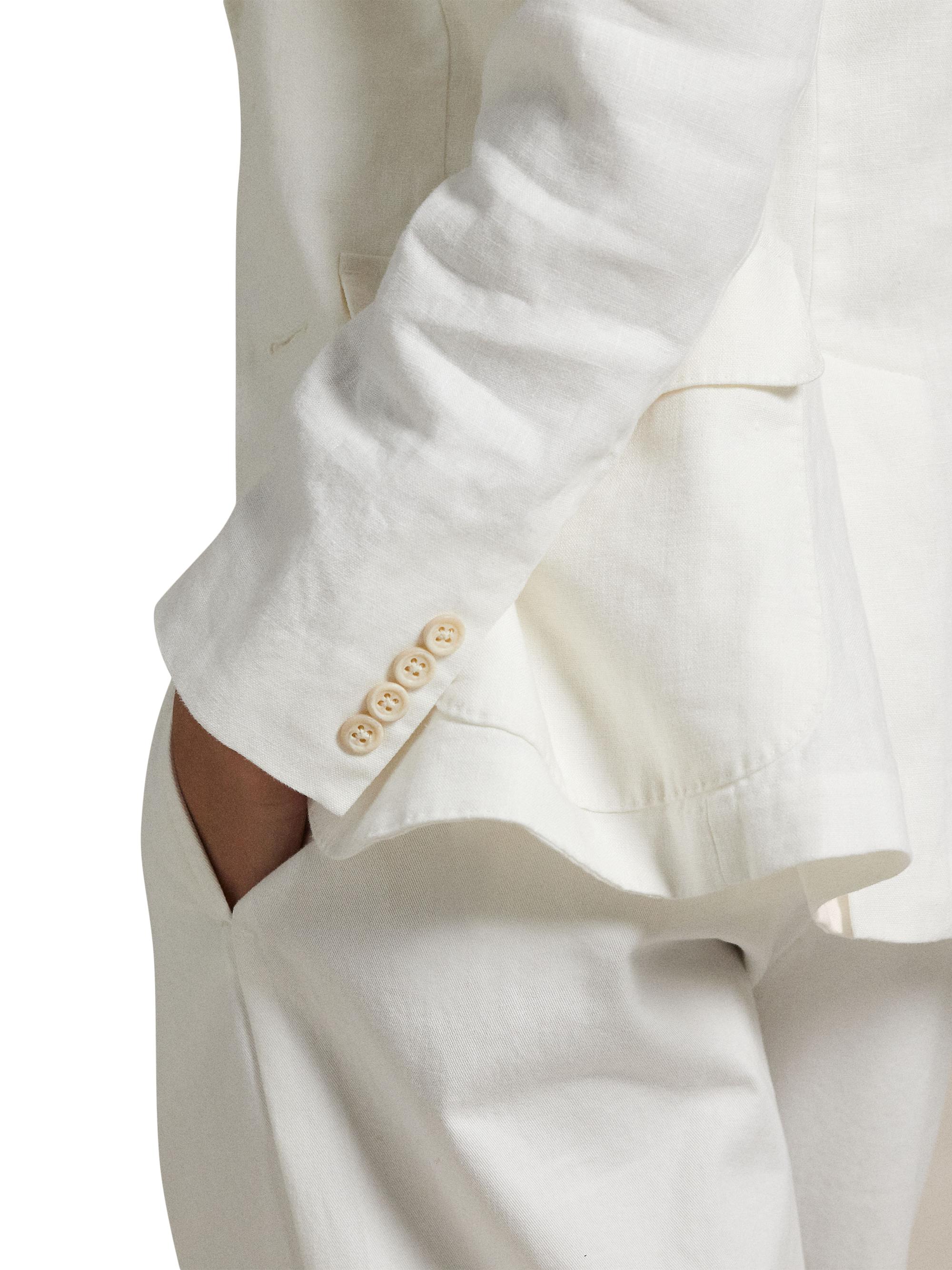 Polo Ralph Lauren Linen Single-Breasted Blazer | Saks Fifth Avenue