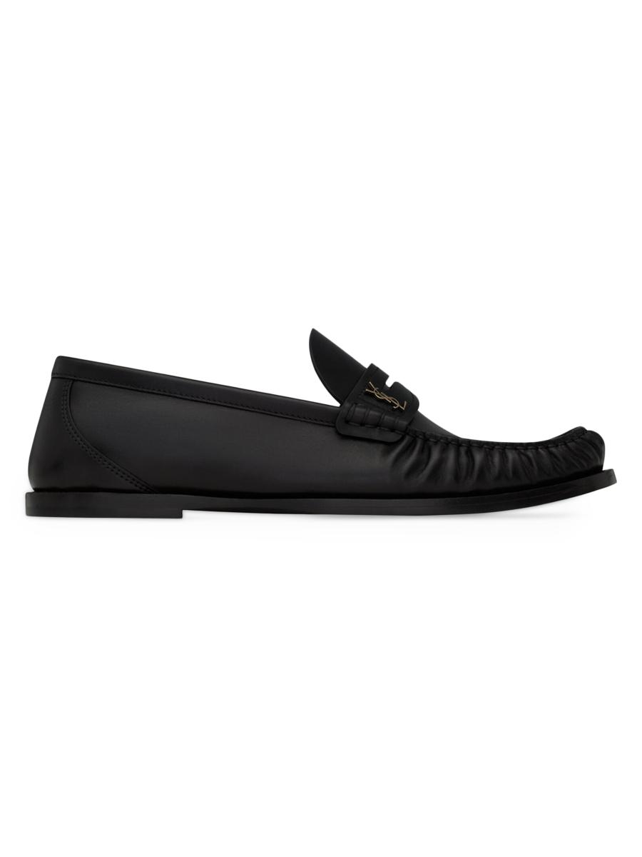 【関税&送料込】Saint Laurent Laurent 05 Moc Leather Loafers Laurent 05 Moc leather loafers SAINT LAURENT - Nugnes1920