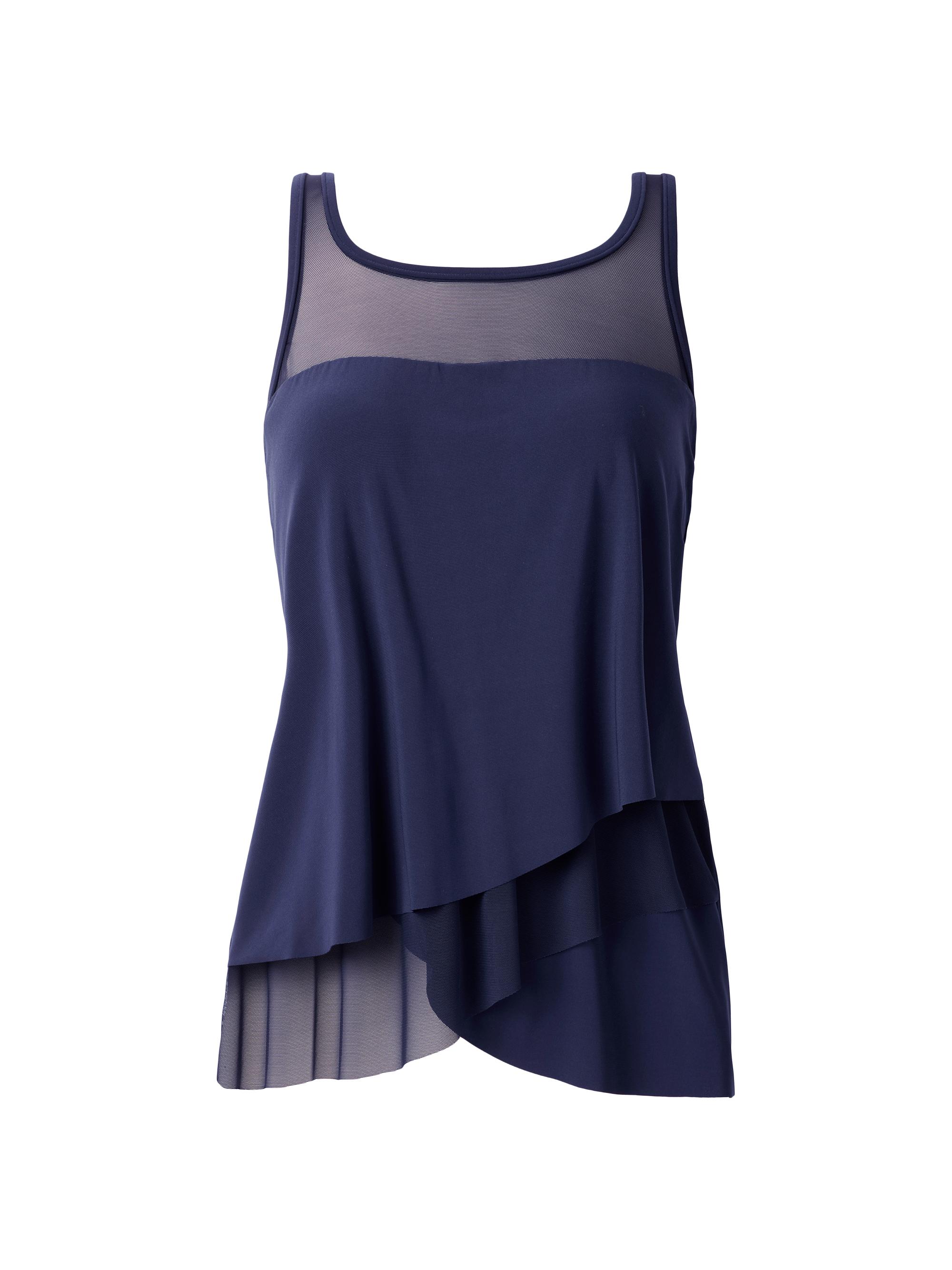 Miraclesuit Swim Women's Illusionists Mirage Tankini Top - Midnight