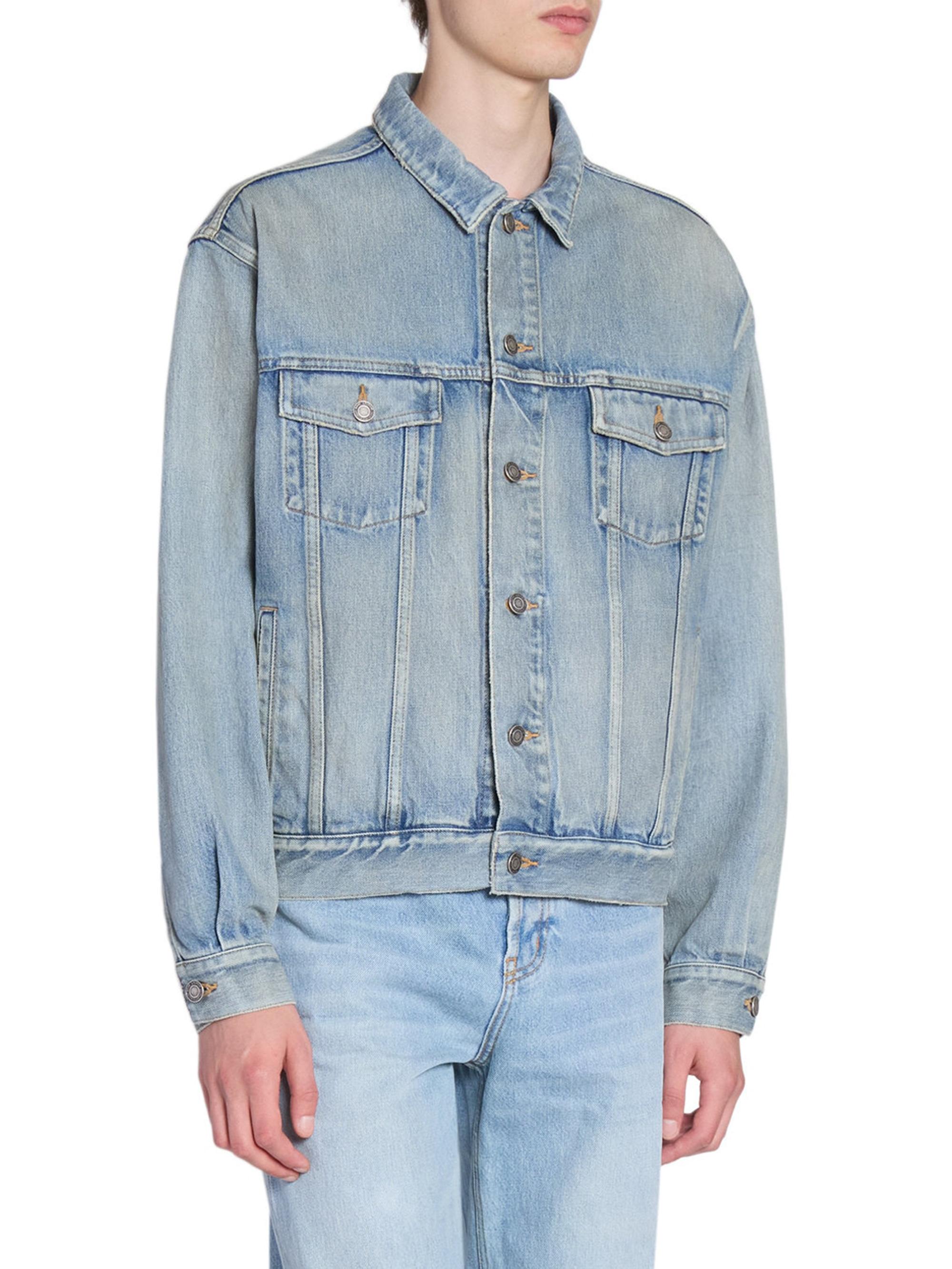 サンローラン コットンジャケット SAINT LAURENT jacket in cotton in Brown | Saint Laurent | YSL EN-US
