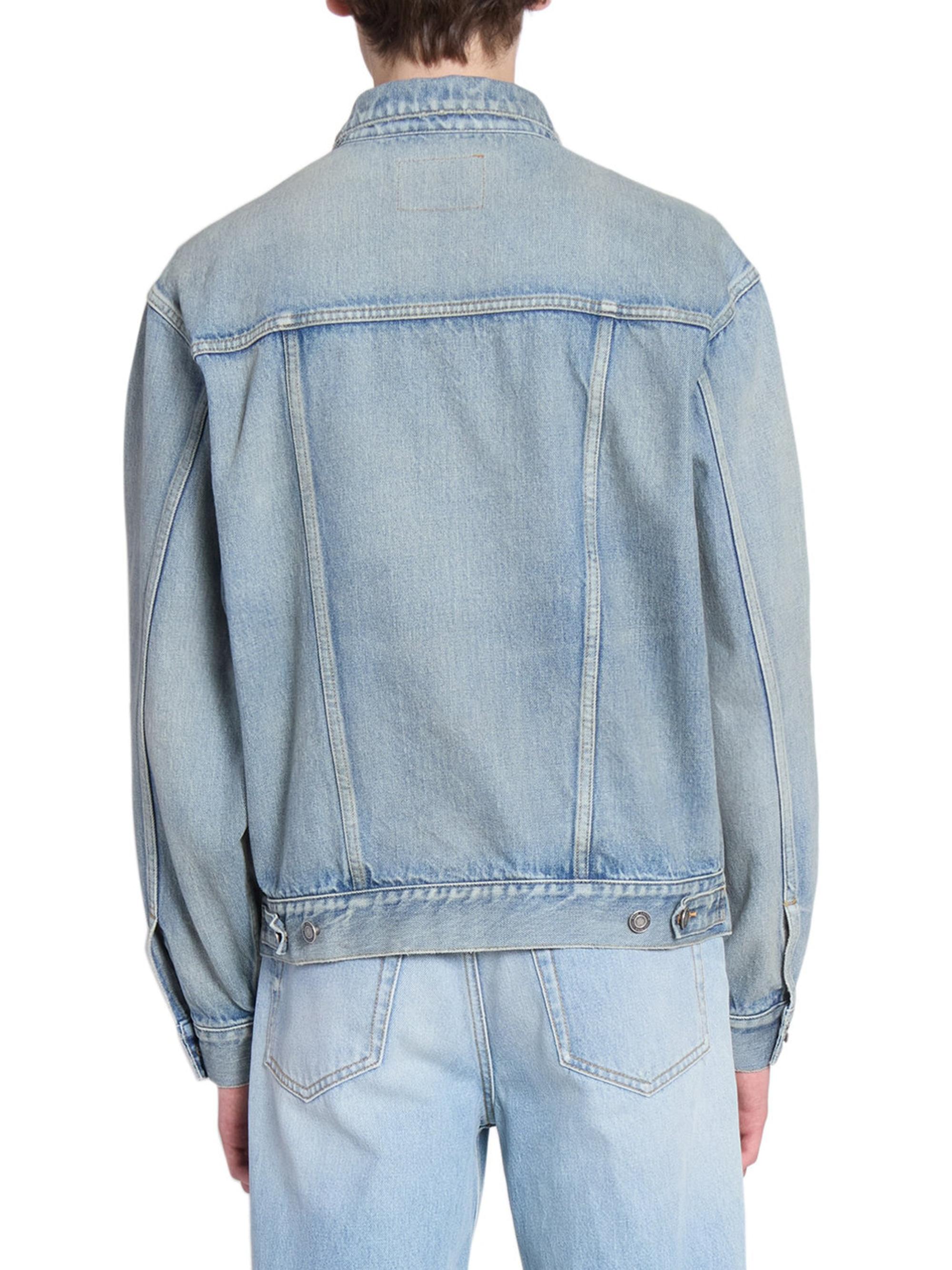 Saint Laurent Trucker Jacket in Denim | Saks Fifth Avenue