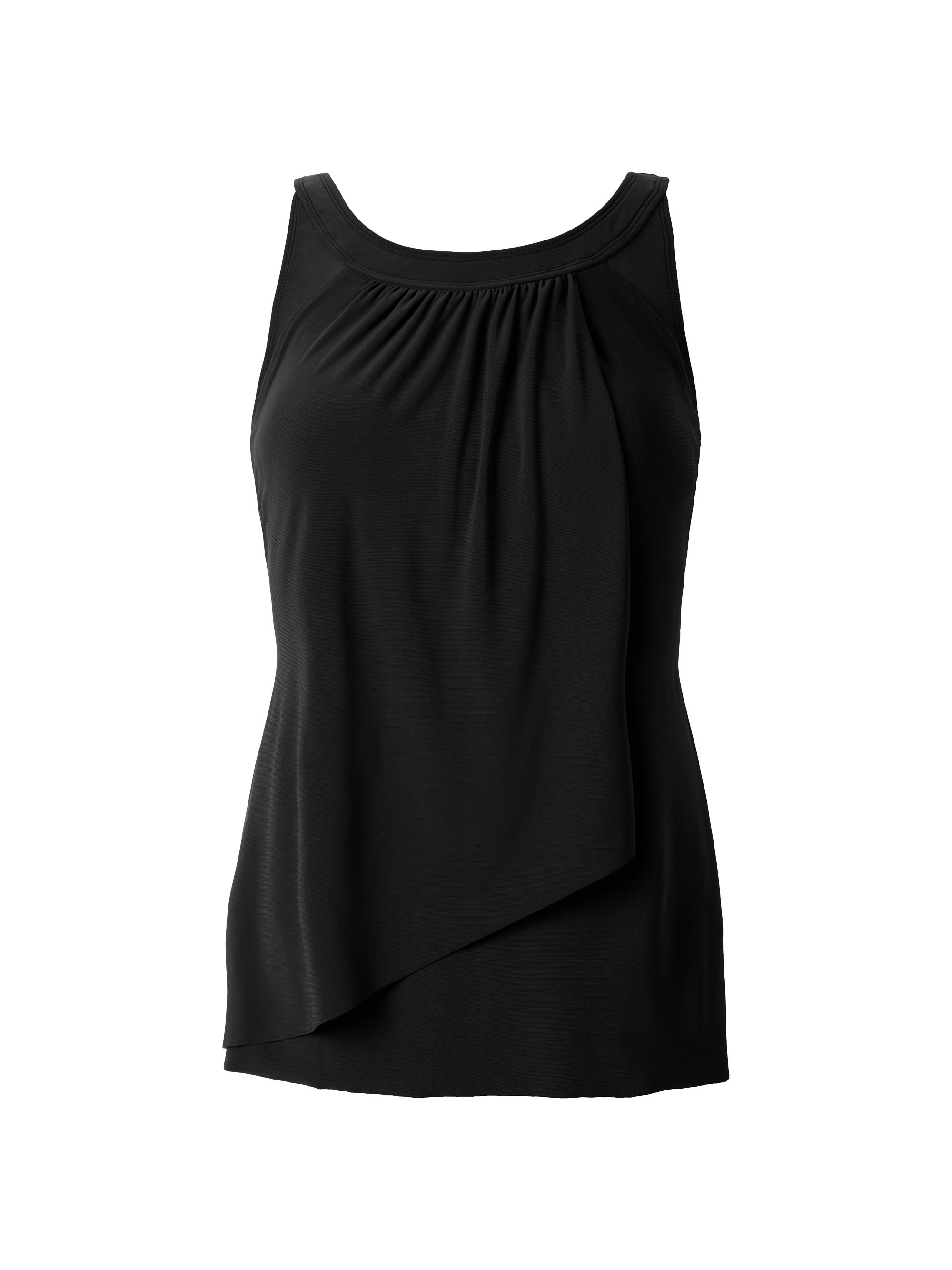 Miraclesuit Swim Women's Illusionists Ursula Tankini Top - Black