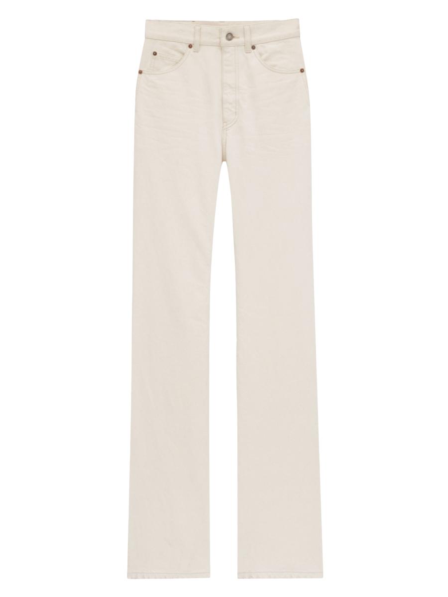 【Saint Laurent】70'Sジーンズ フレアブーツカット 70'S JEANS IN AUTHENTIC MEDIUM BLUE DENIM | Saint Laurent