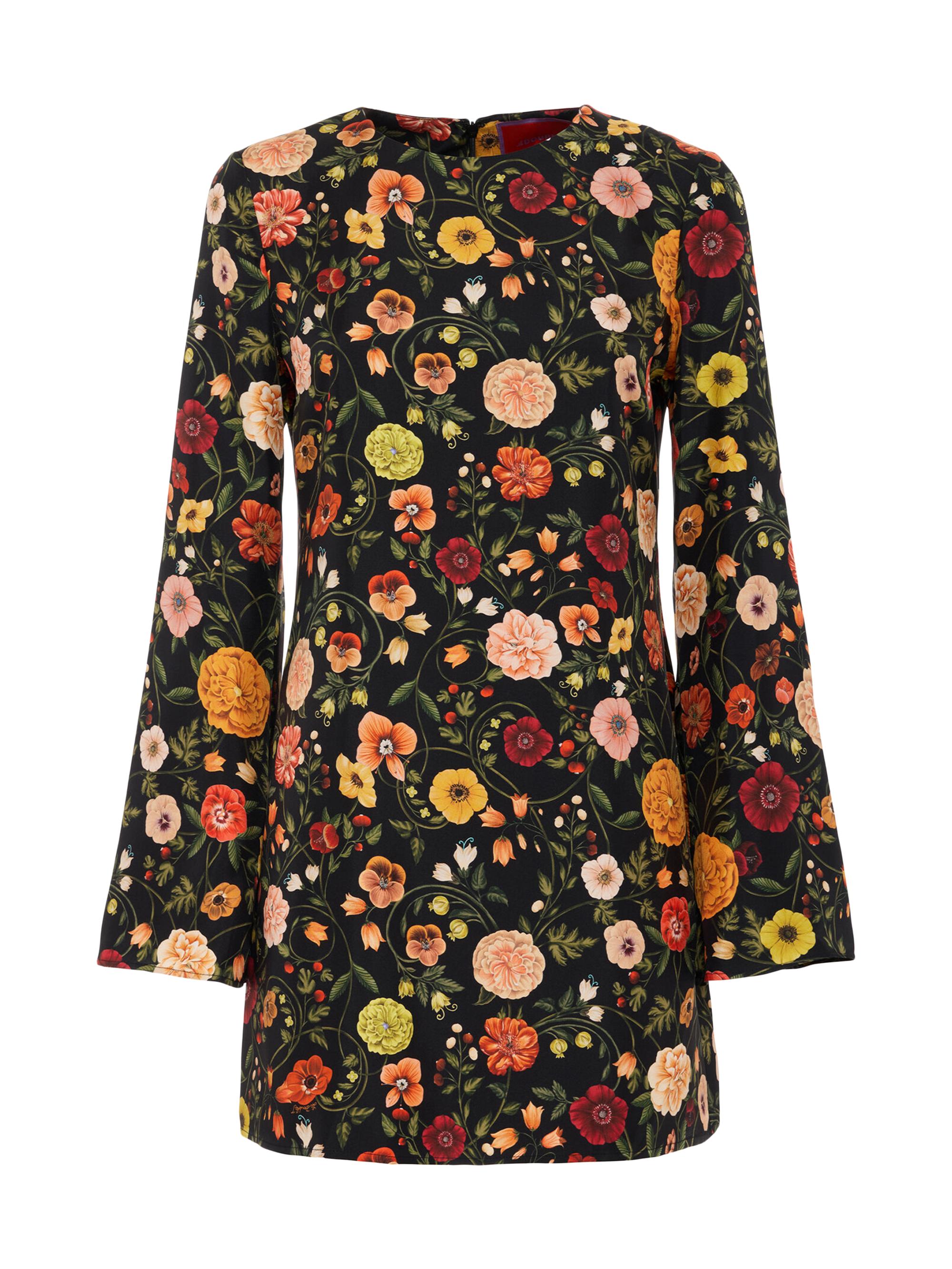 La DoubleJ Women's Mini Supremes Swing Dress - Botticelli Black