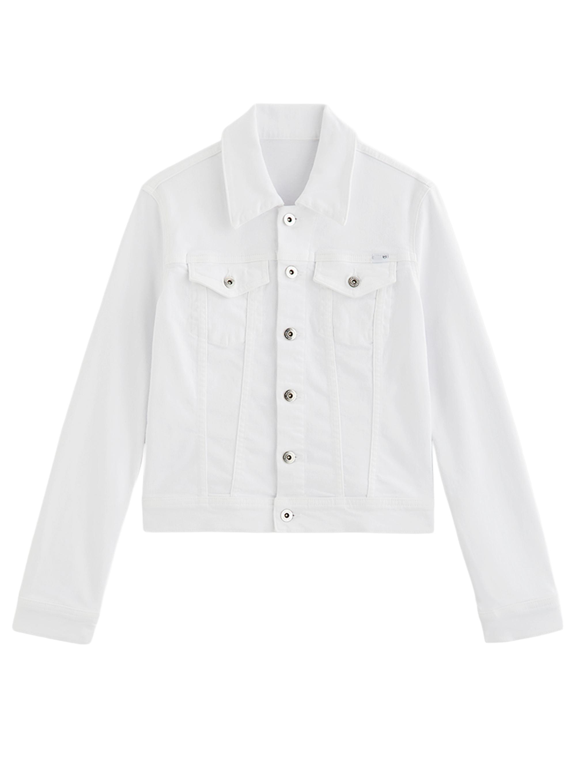 AG Jeans Women's Robyn Trucker Jacket - White