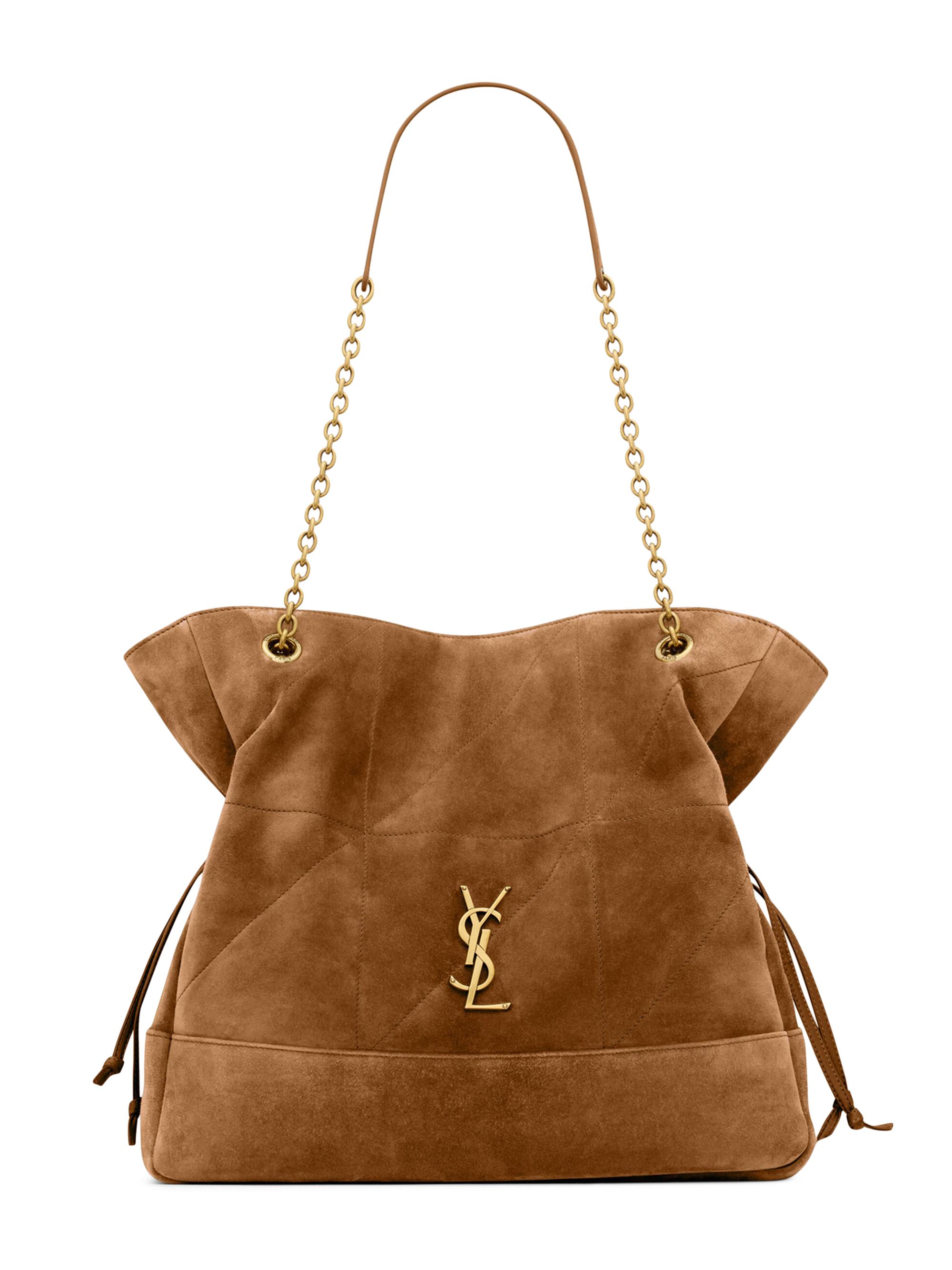 Saint Laurent Jamie Shopping Tote in Suede Saks Fifth Avenue