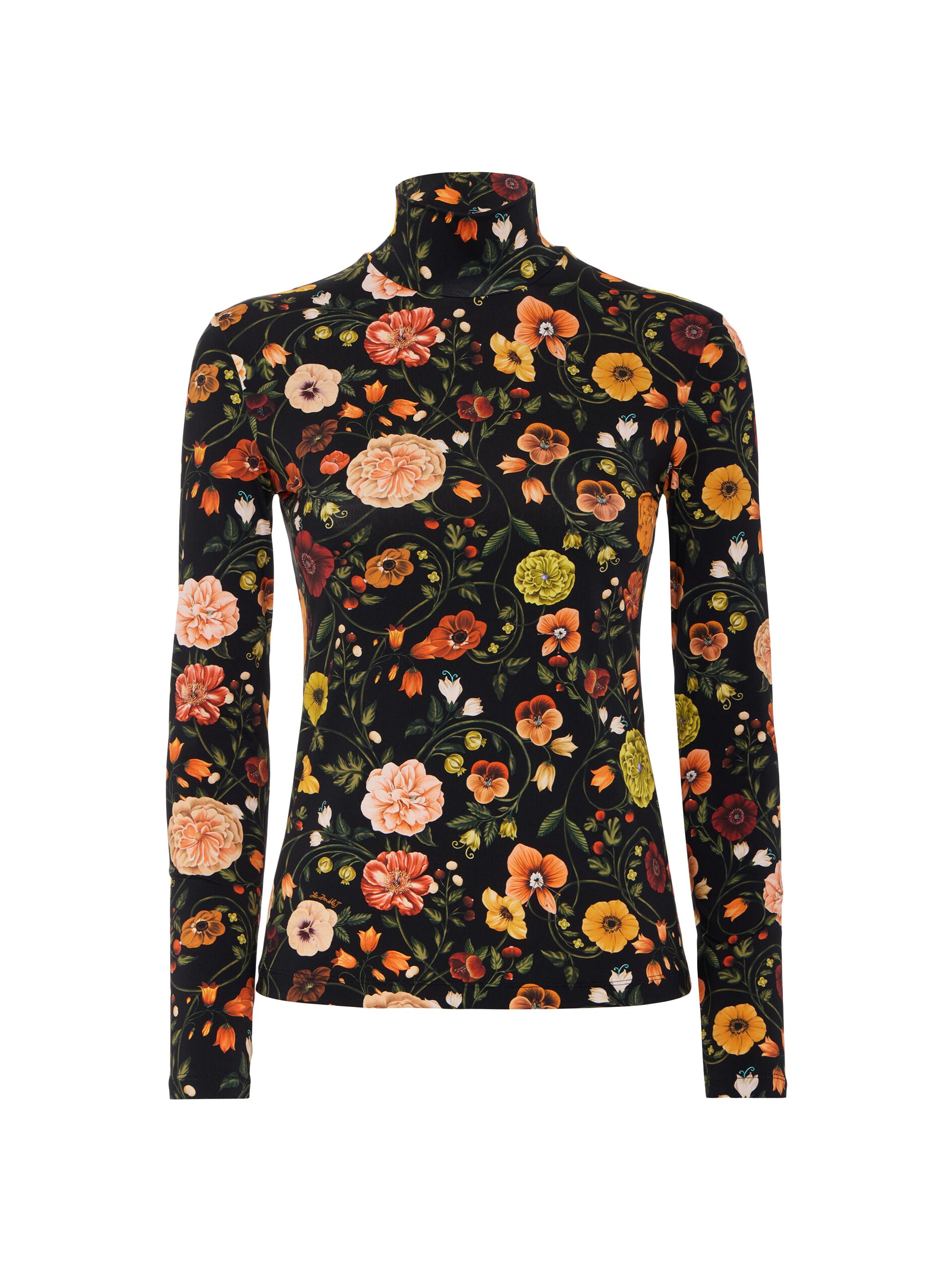 La DoubleJ Women's Turtleneck Top - Botticelli Black