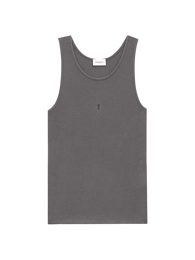 Shop Saint Laurent Cassandre Tank Top | Saks Fifth Avenue Shop Saint Laurent Cassandre Tank Top | Saks Fifth Avenue