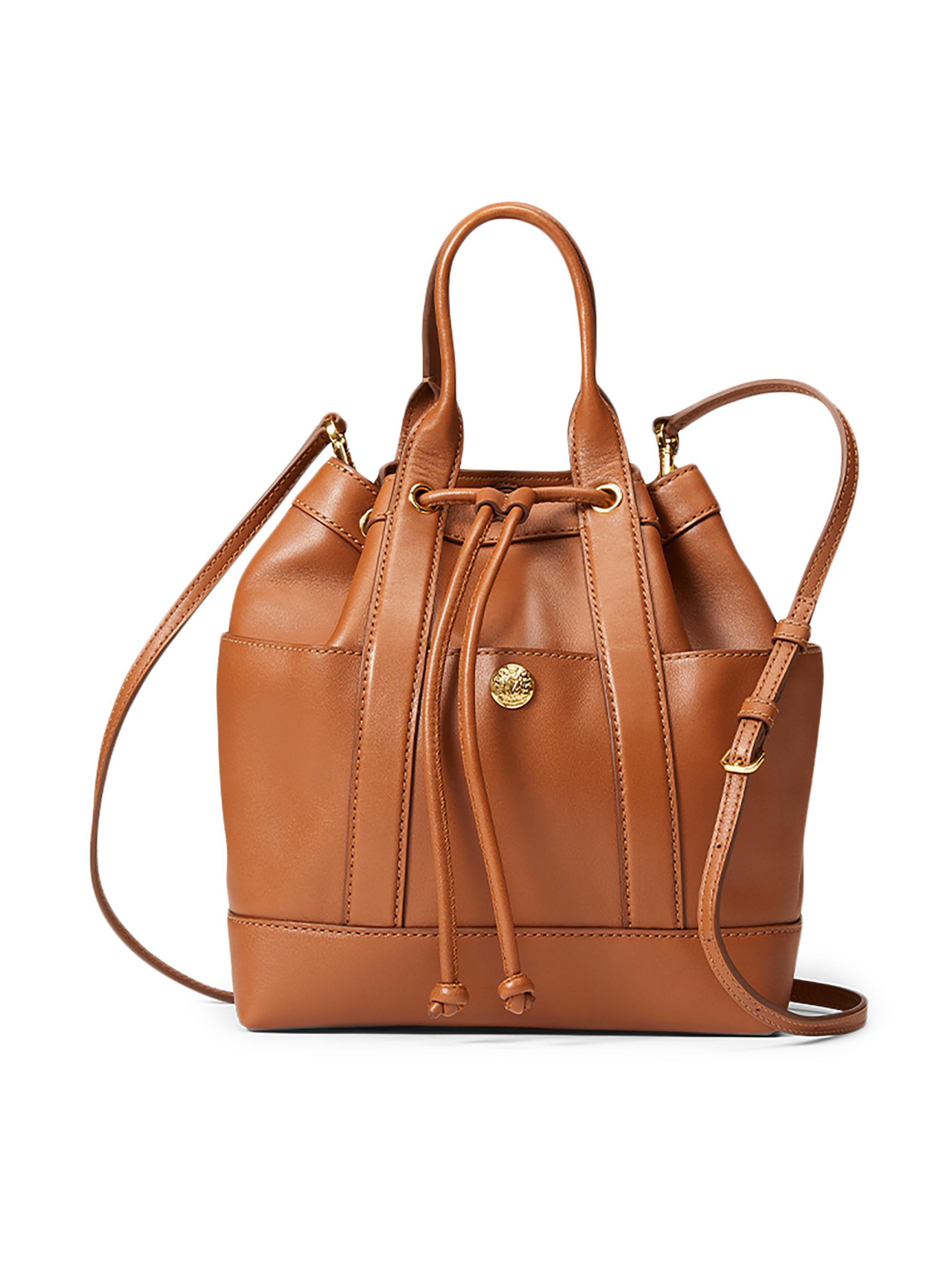 Veronica Beard Women's Goody Leather Bucket Bag - Black